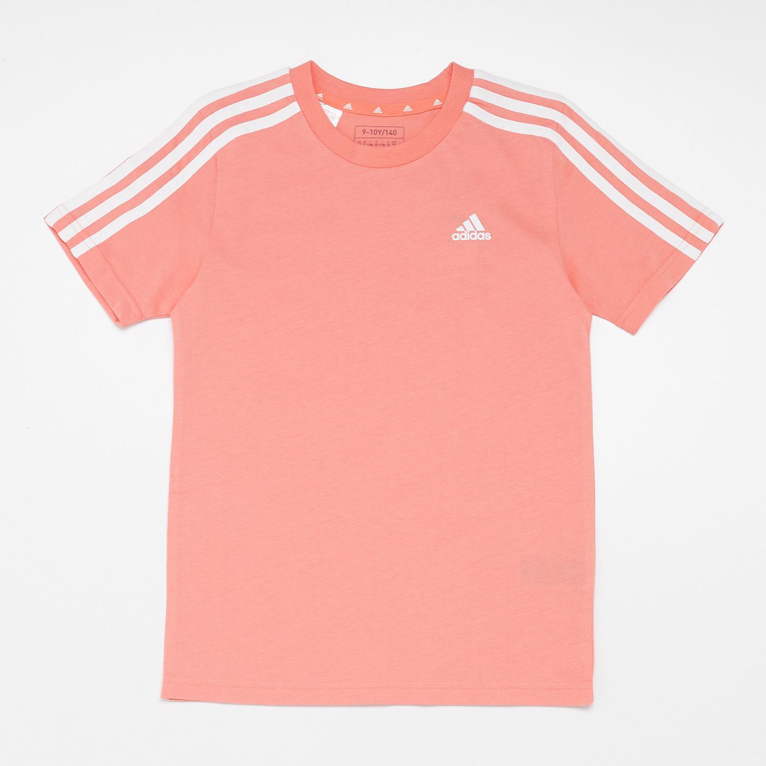 Adidas 3 Stripes Oranje T-shirt Jongens