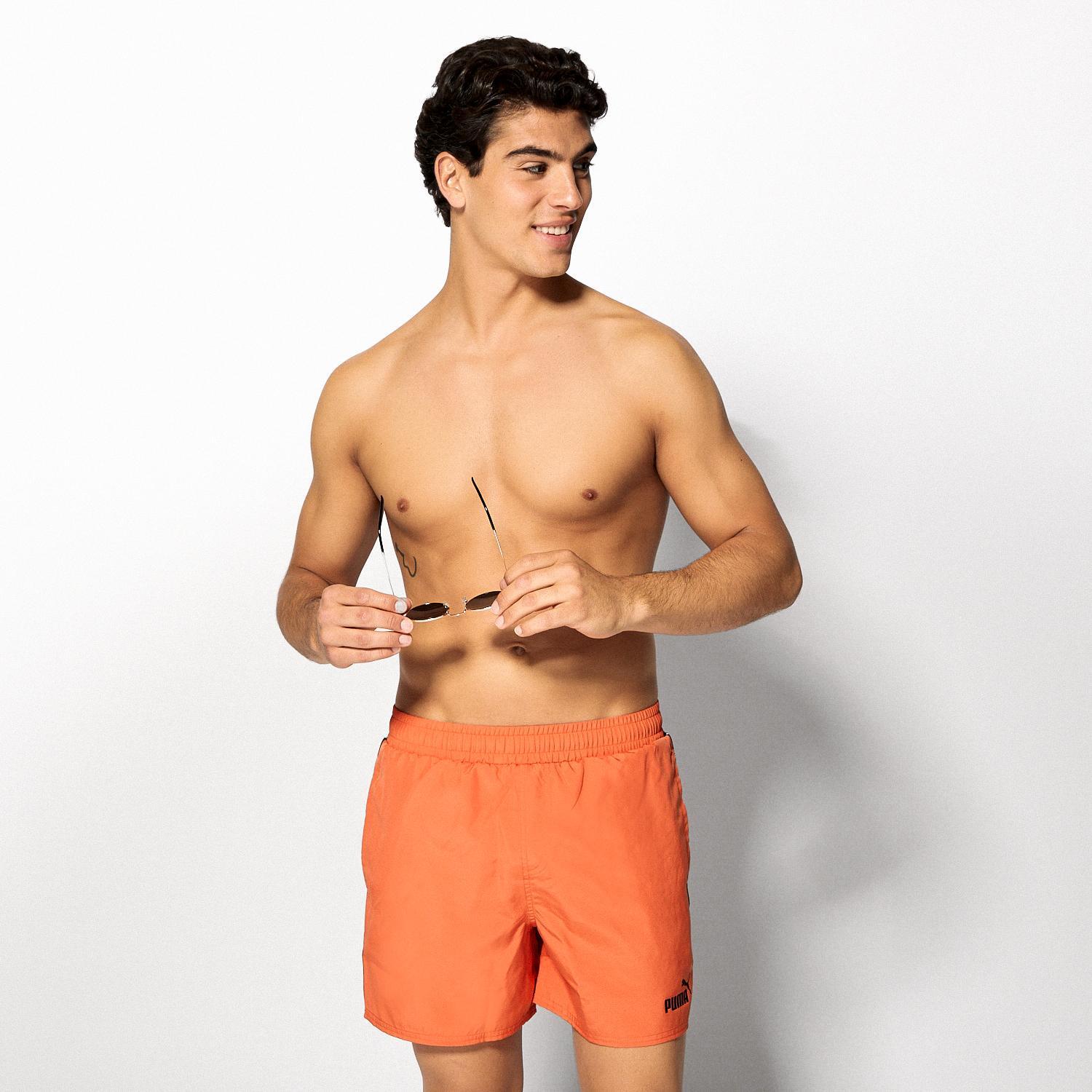 Puma Tape - Naranja - Bañador Corto Hombre talla S