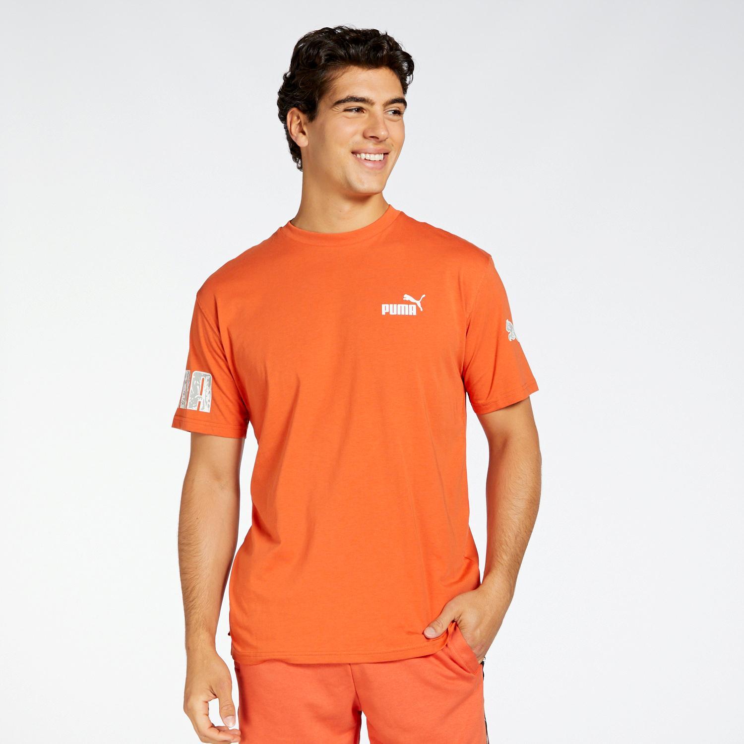 Puma Power Rood T-shirt Heren