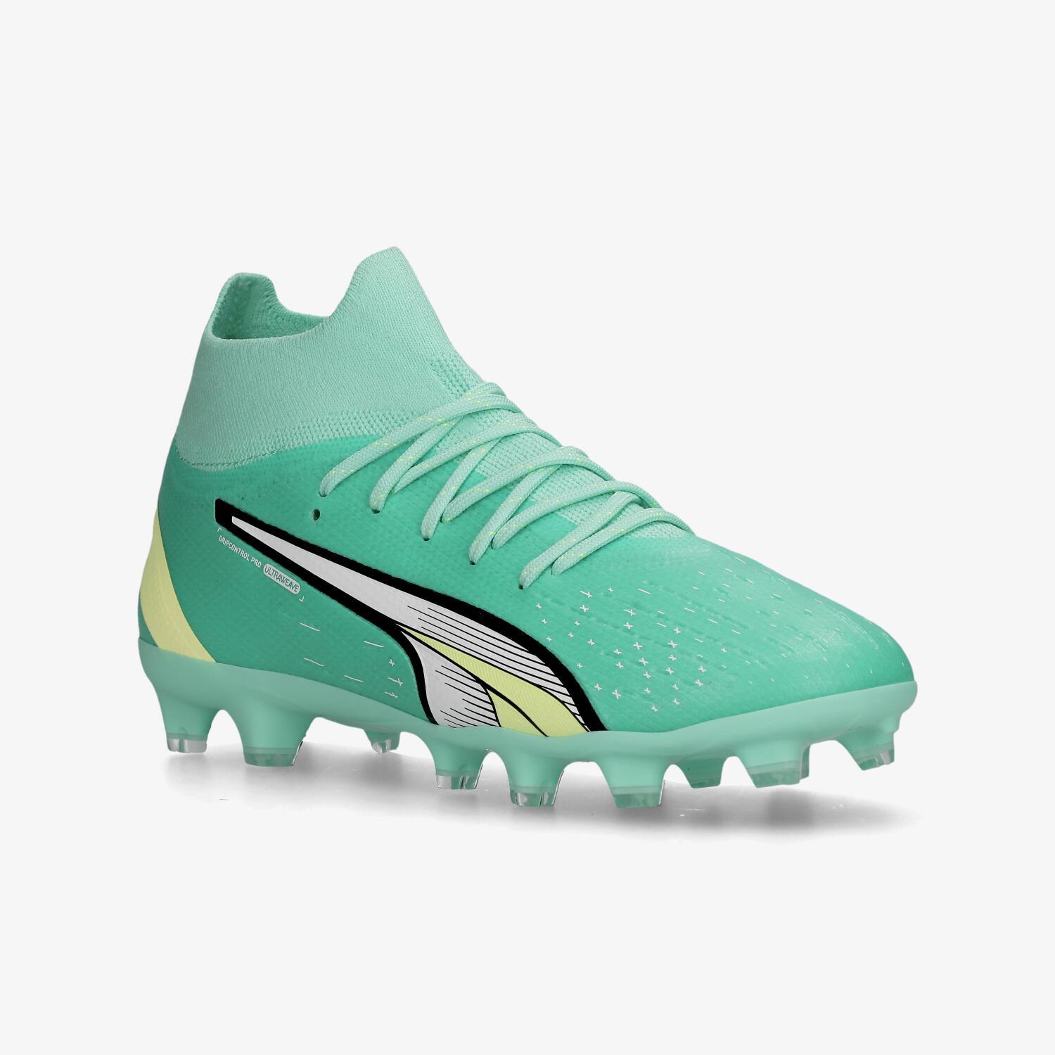 Puma Ultra Pro Ag Groen Voetbalschoenen Kinderen