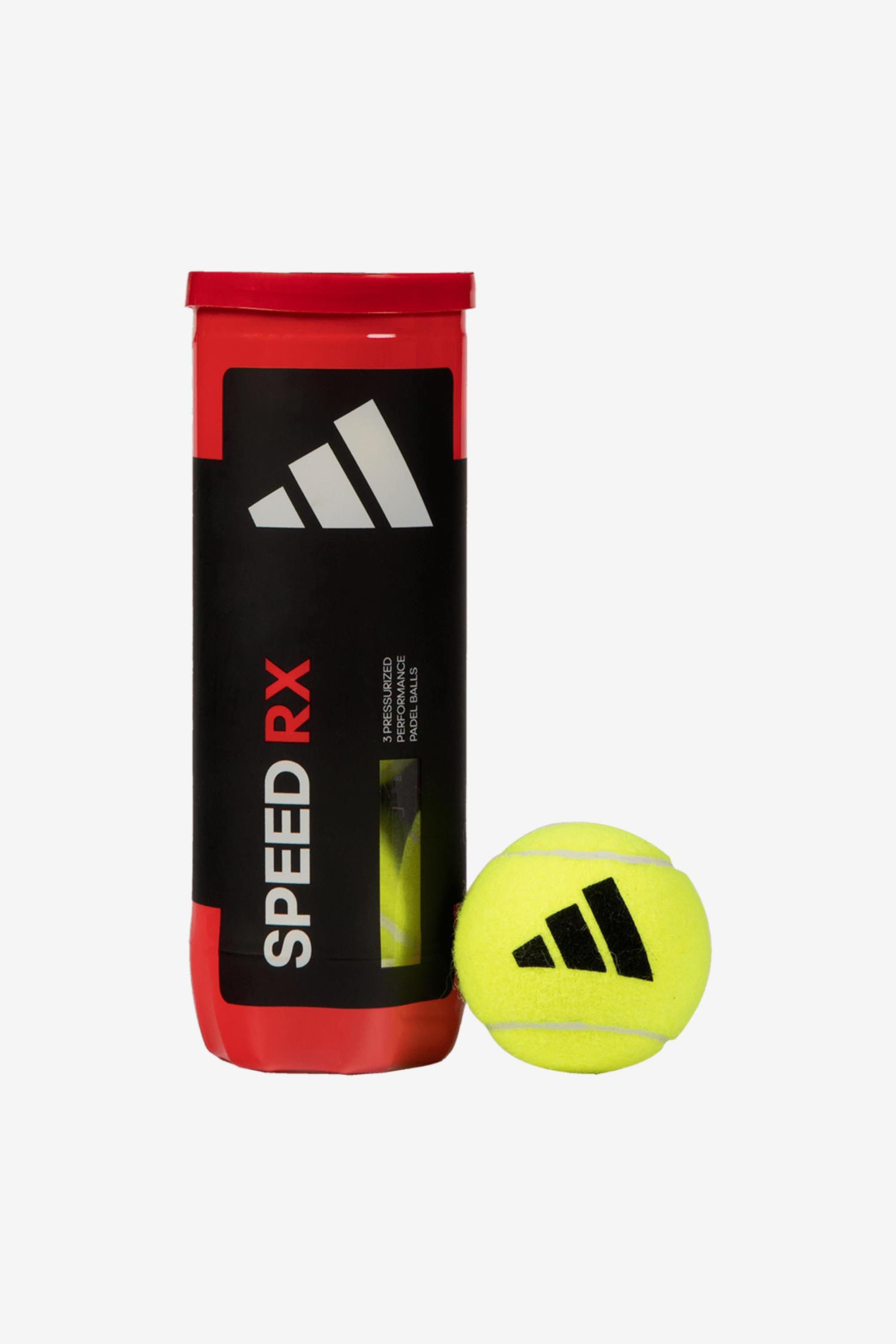 adidas Speed - Amarillo - Bote 3 Pelotas Pádel talla UNICA