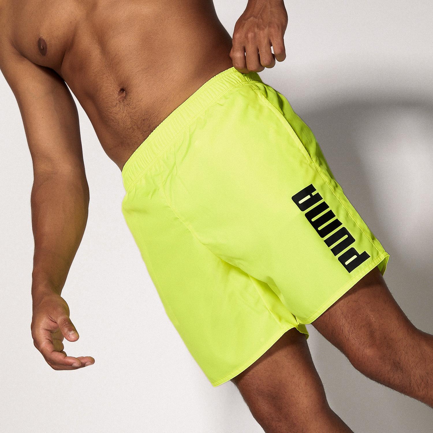 Bañador Puma - Amarillo - Bañador Corto Hombre talla S