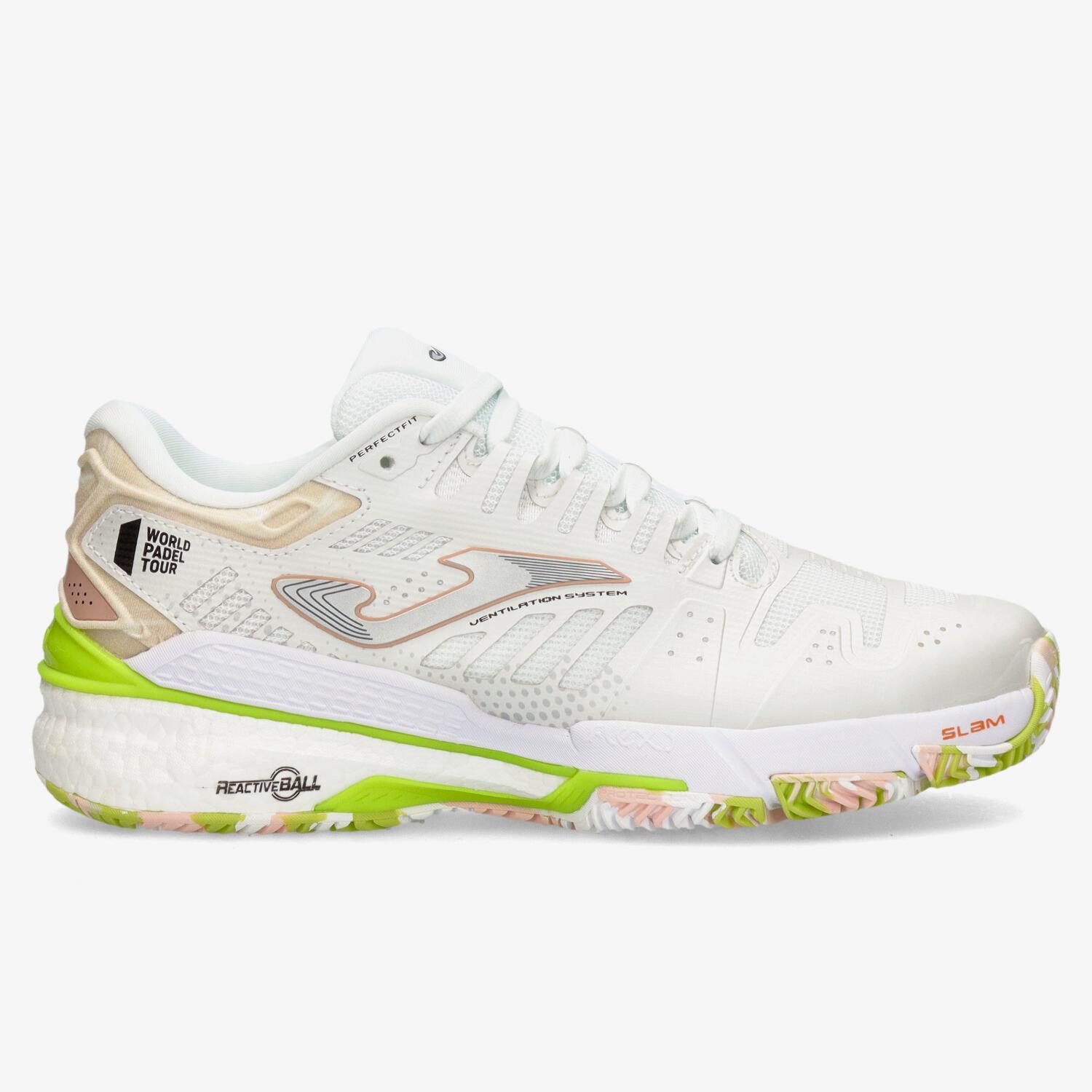 Joma Slam - Branco - Sapatilhas Padel Mulher tamanho 39 female