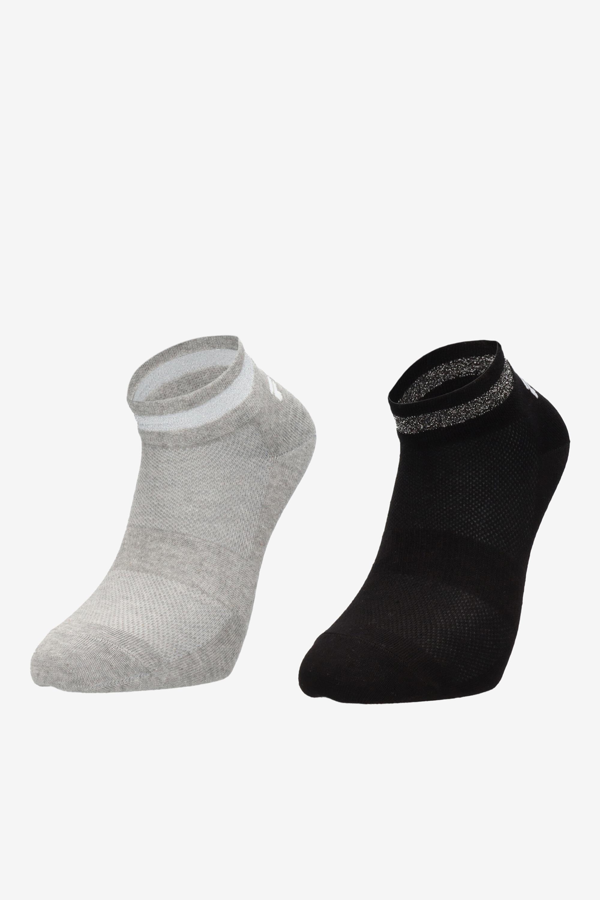 Calcetines Fila - Negro - Calcetines Cortos Mujer talla
