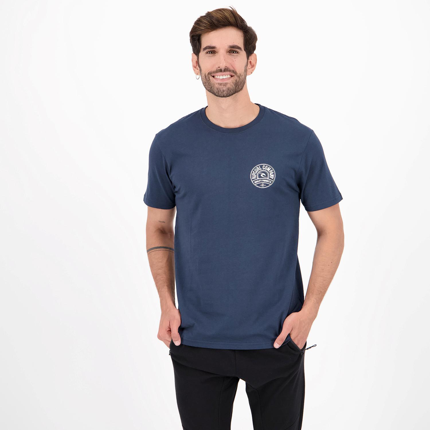 Rip Curl T-shirt Marineblauw T-shirt Heren