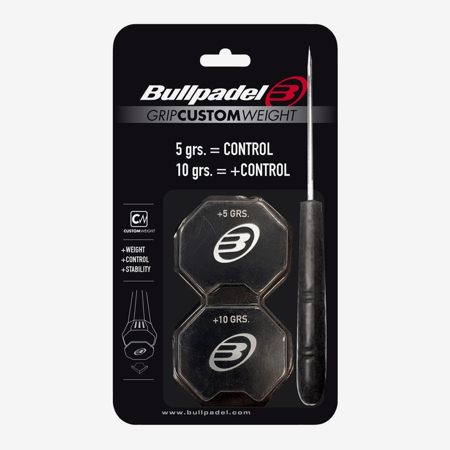 Grip Bullpadel - Negro - Grip Pádel talla T.U.