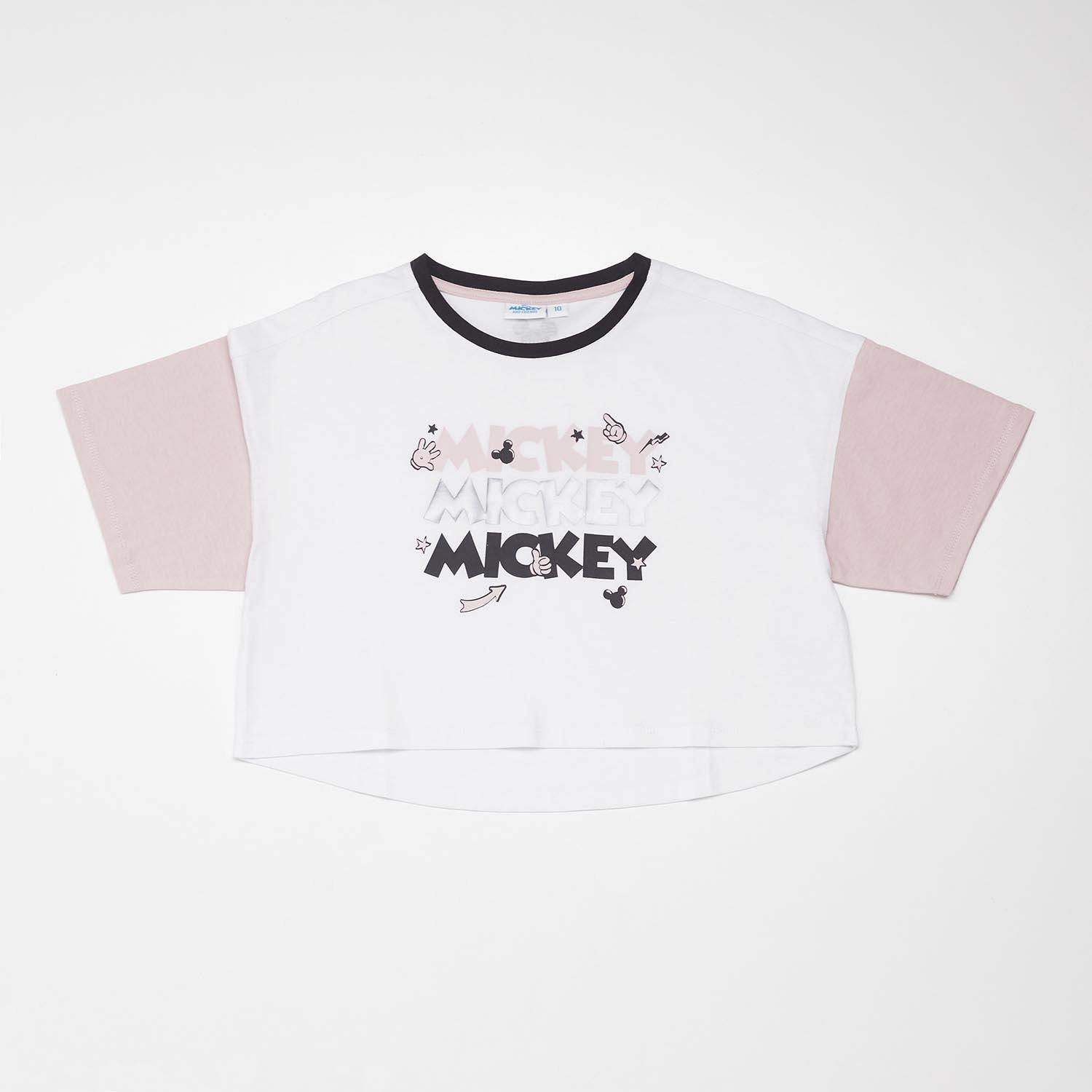 Camiseta Mickey - Blanco - Camiseta Niña Disney talla 8