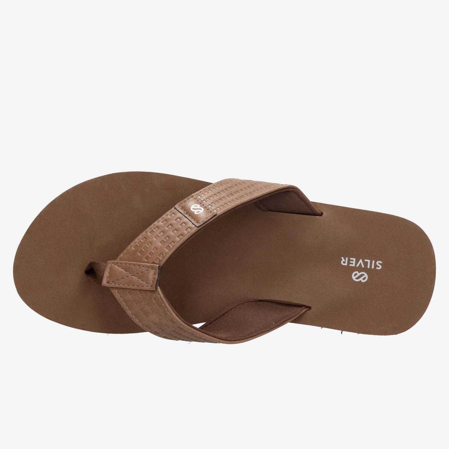Silver Dolmen - Camel - Chanclas Dedo Hombre talla 42