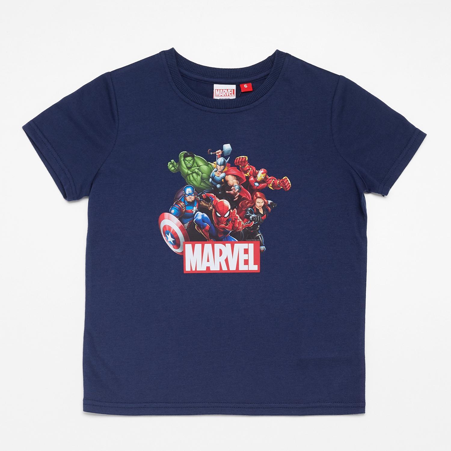 Camiseta Vengadores - Marino - Niño Marvel |