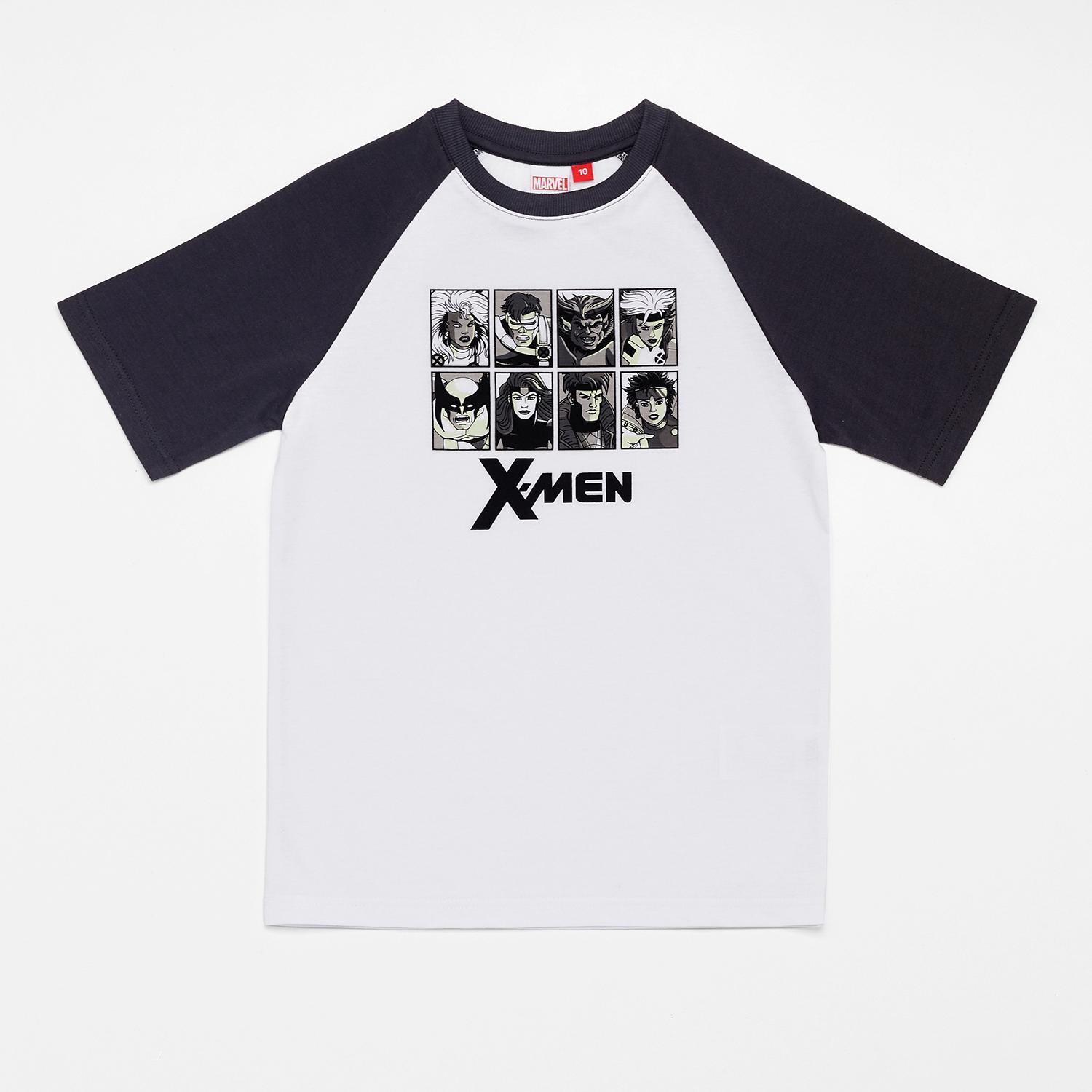 Marvel T-shirt X Men Wit T-shirt Jongens