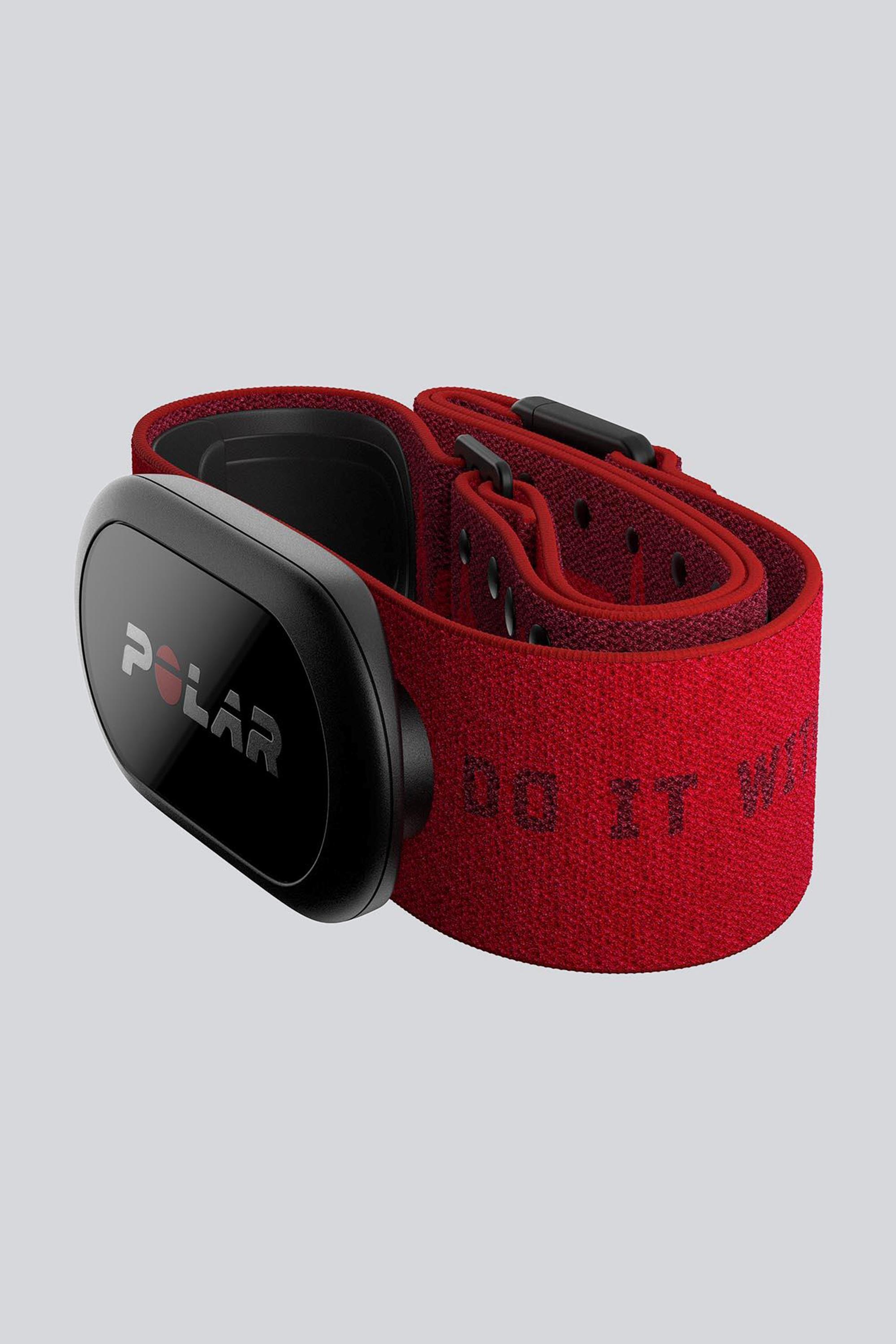 Banda Frec. Cardíaca Polar H10-N - Roja - Sensor Pulsómetro talla T.U.