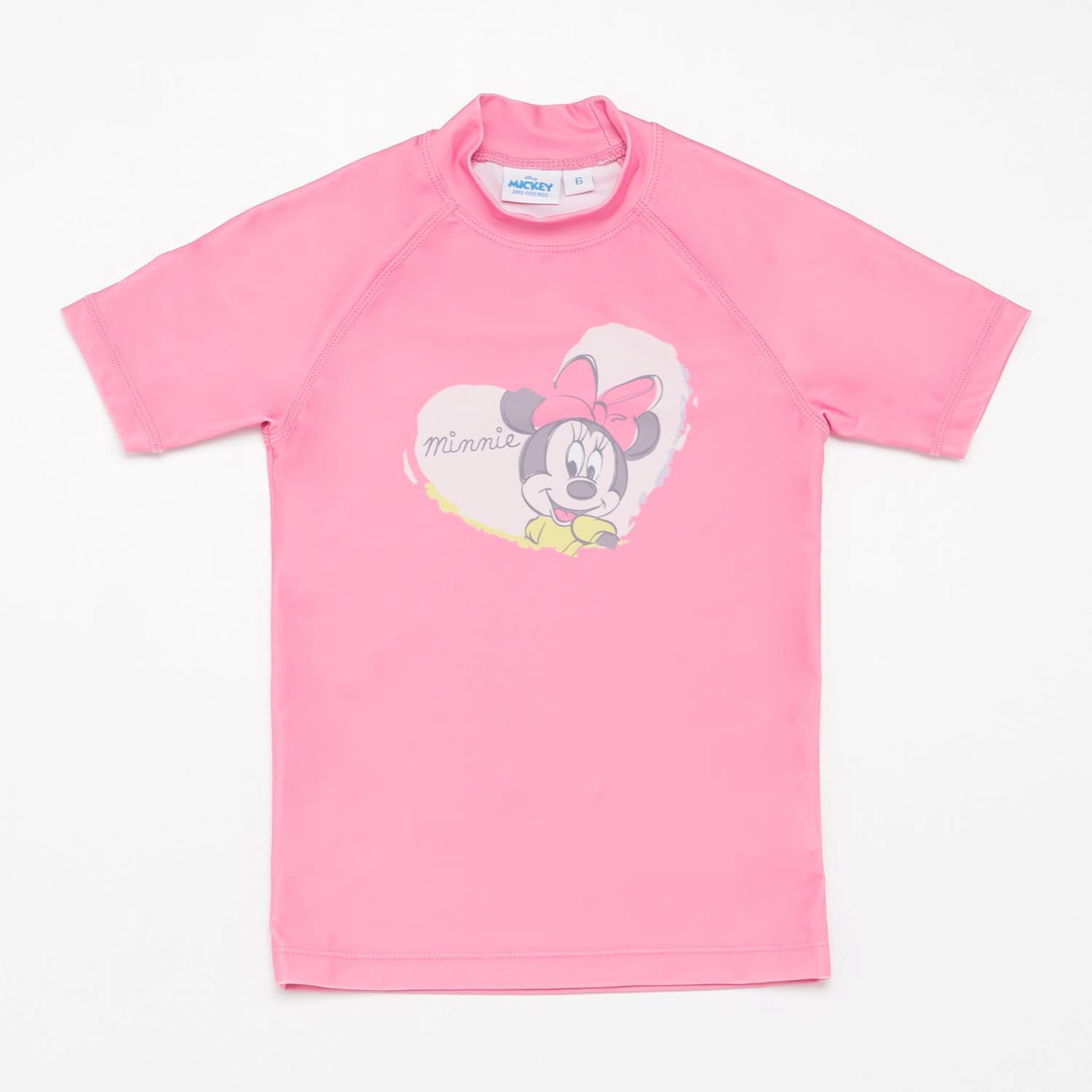 Camiseta Mickey - Rosa - Camiseta Niña Disney talla 4