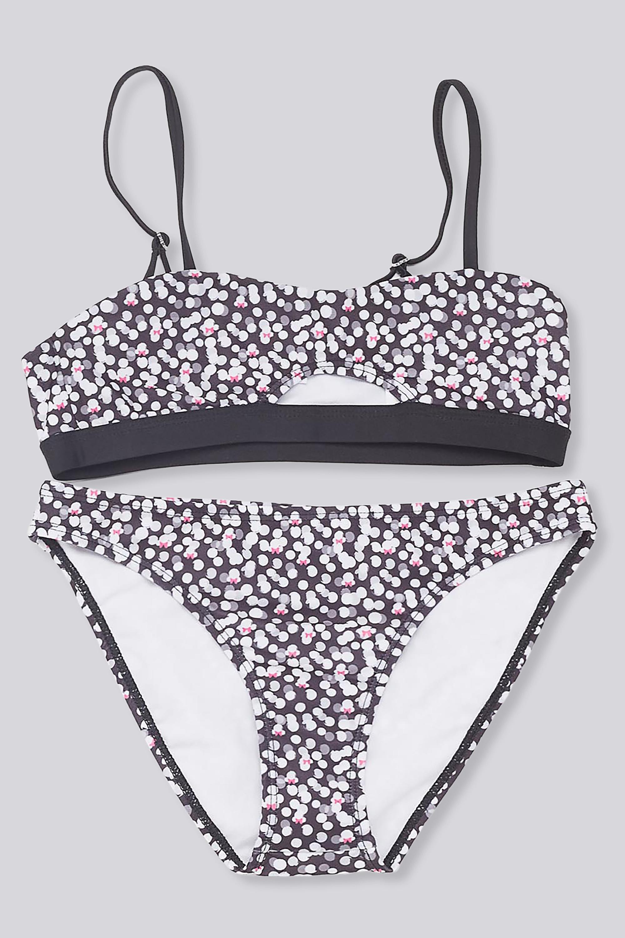 Bikini Mickey - Negro - Bikini Chica Disney talla 8