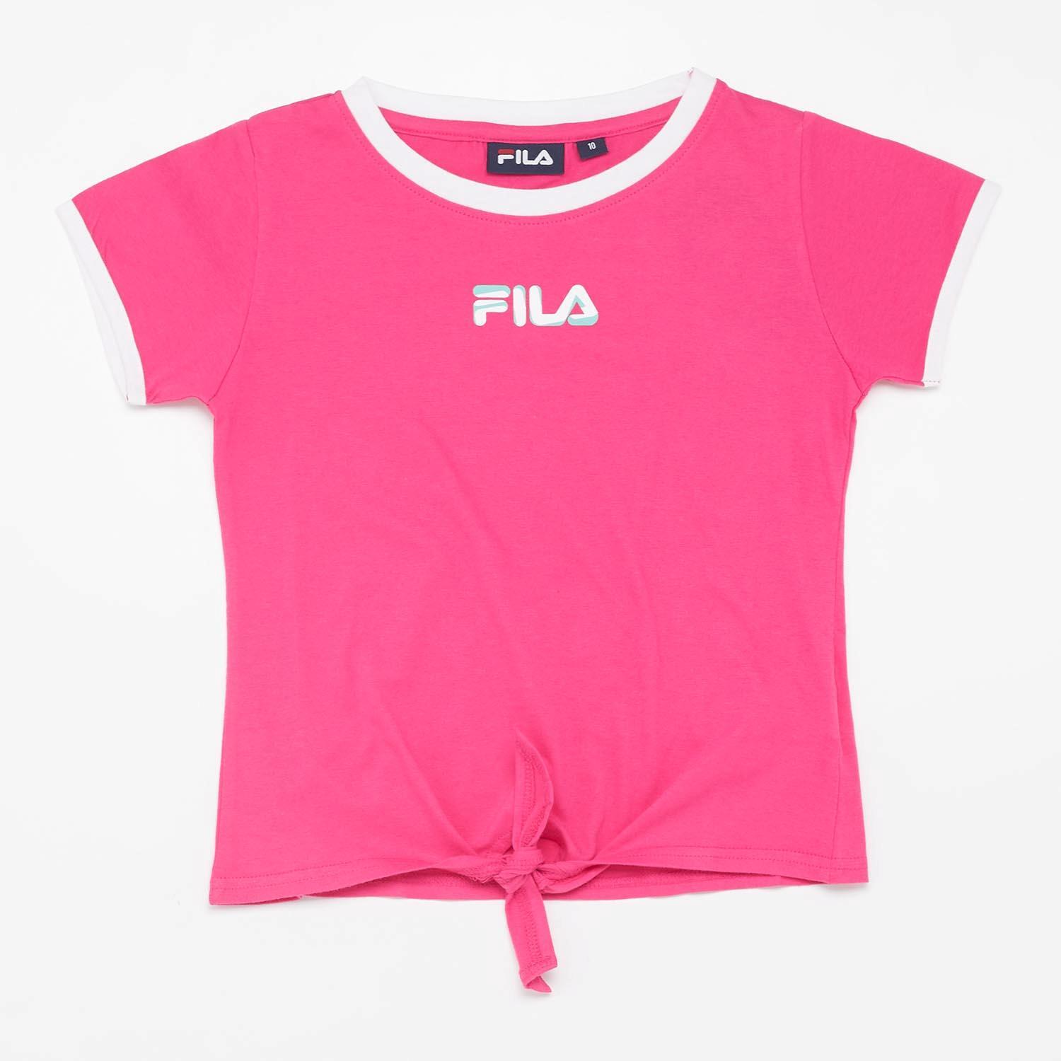 Fila Zendaya Roze T-shirt Meisjes
