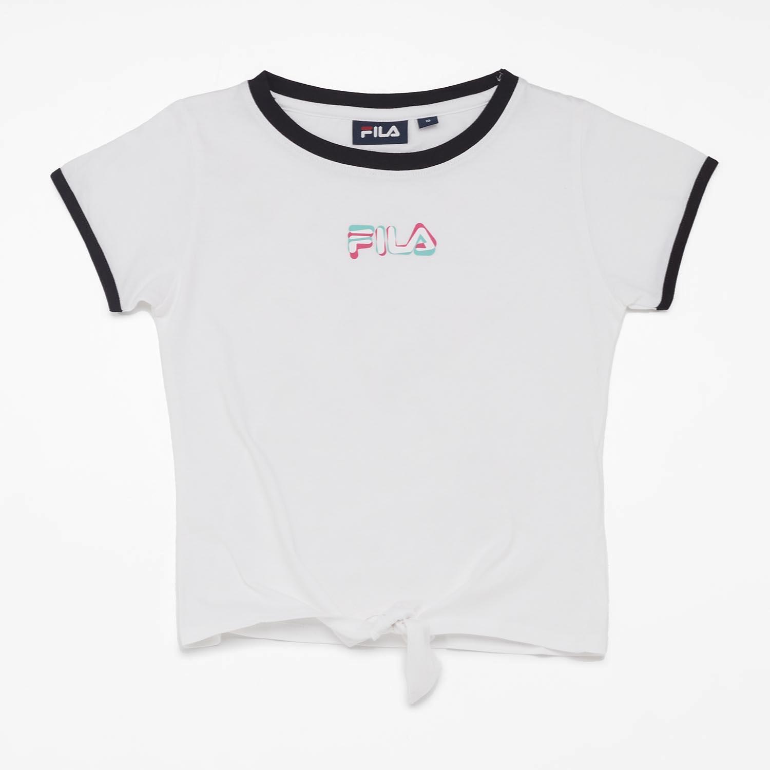 Fila Zendaya Wit T-shirt Meisjes
