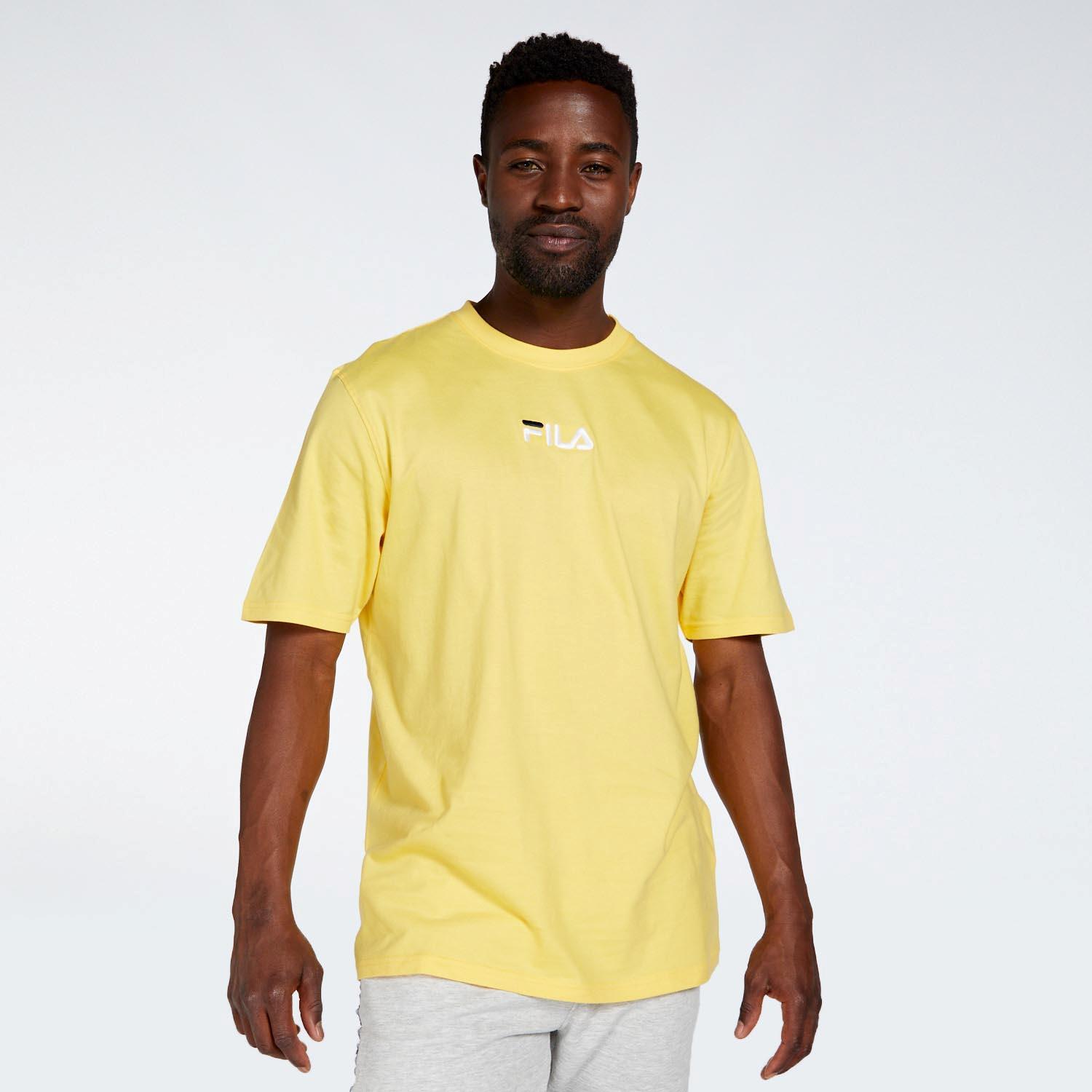Fila Mitch - Amarillo - Camiseta Hombre talla S