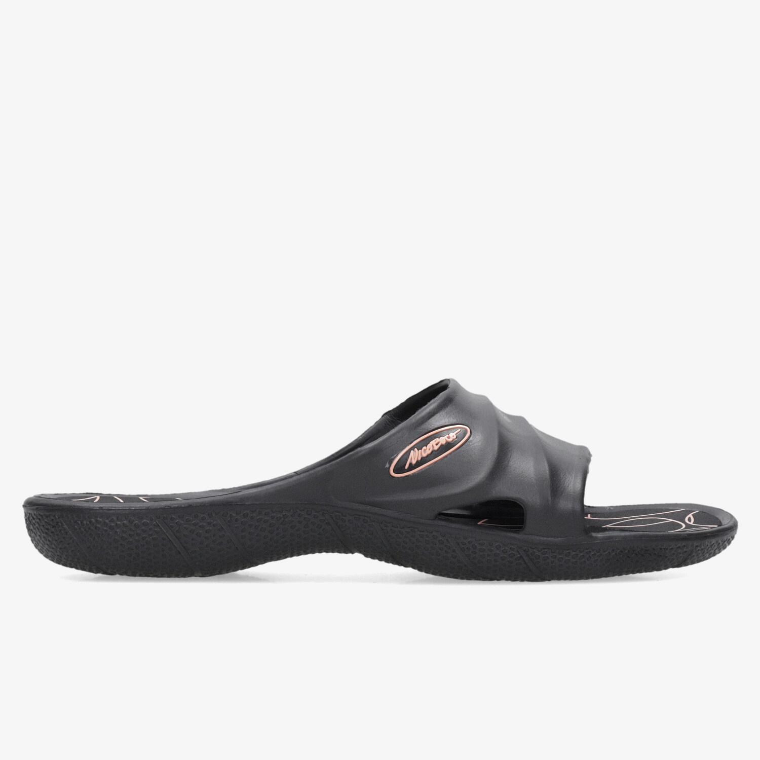 nicoboco Temporary Zwart Slippers Dames