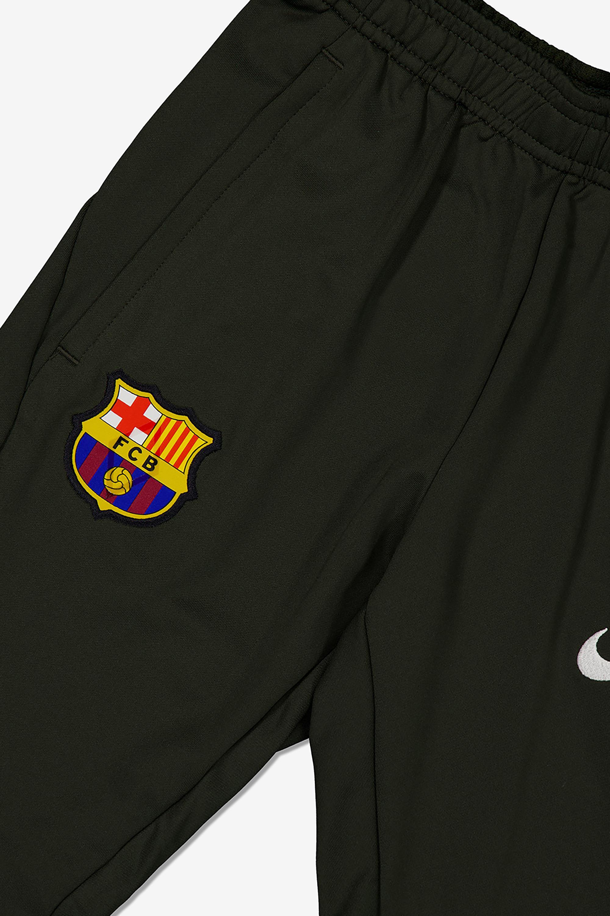 Pantalón Barcelona Entreno 23/24 - Negro - Fútbol Niño