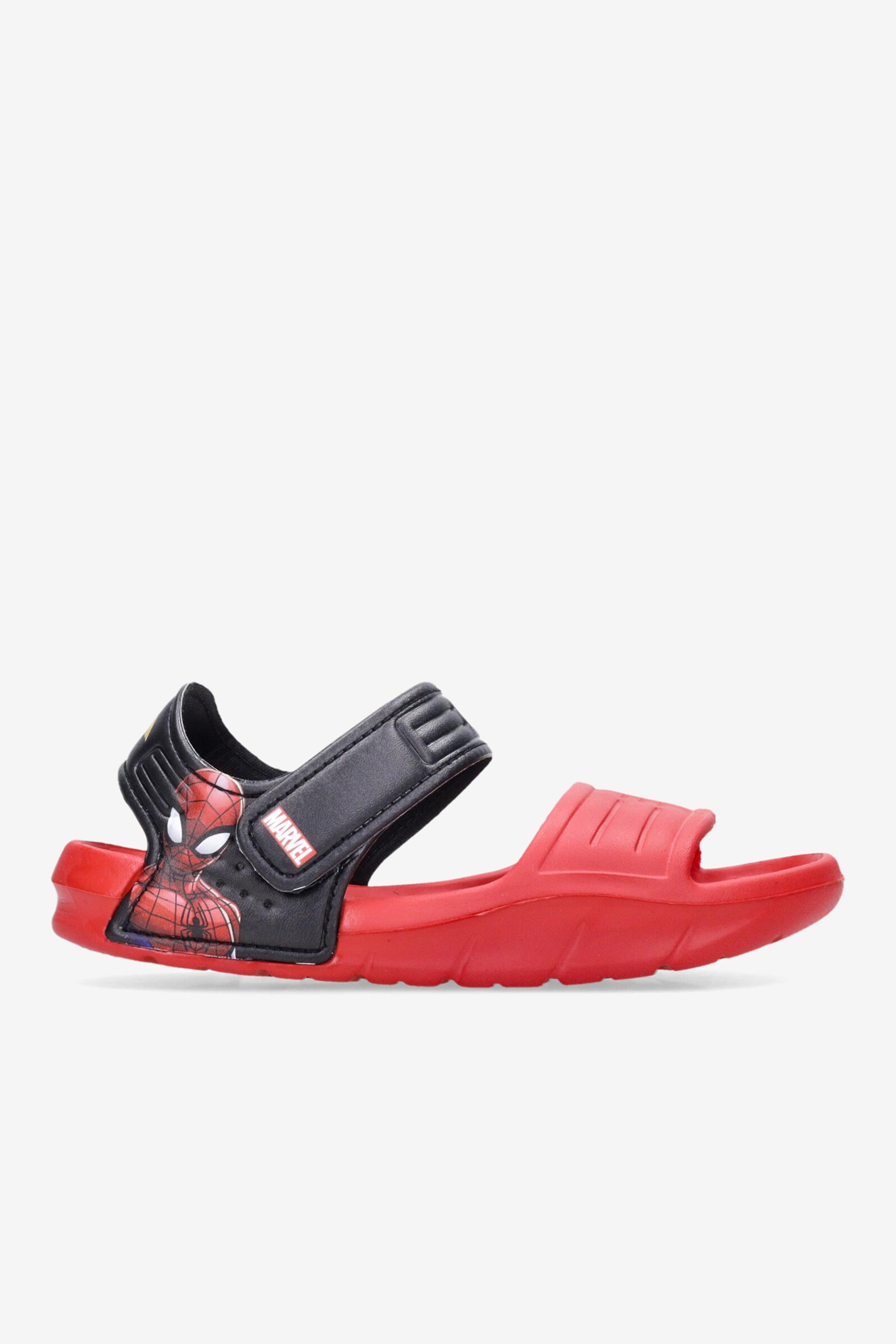 Sandalias Spiderman - Rojo - Sandalias Velcro Niño