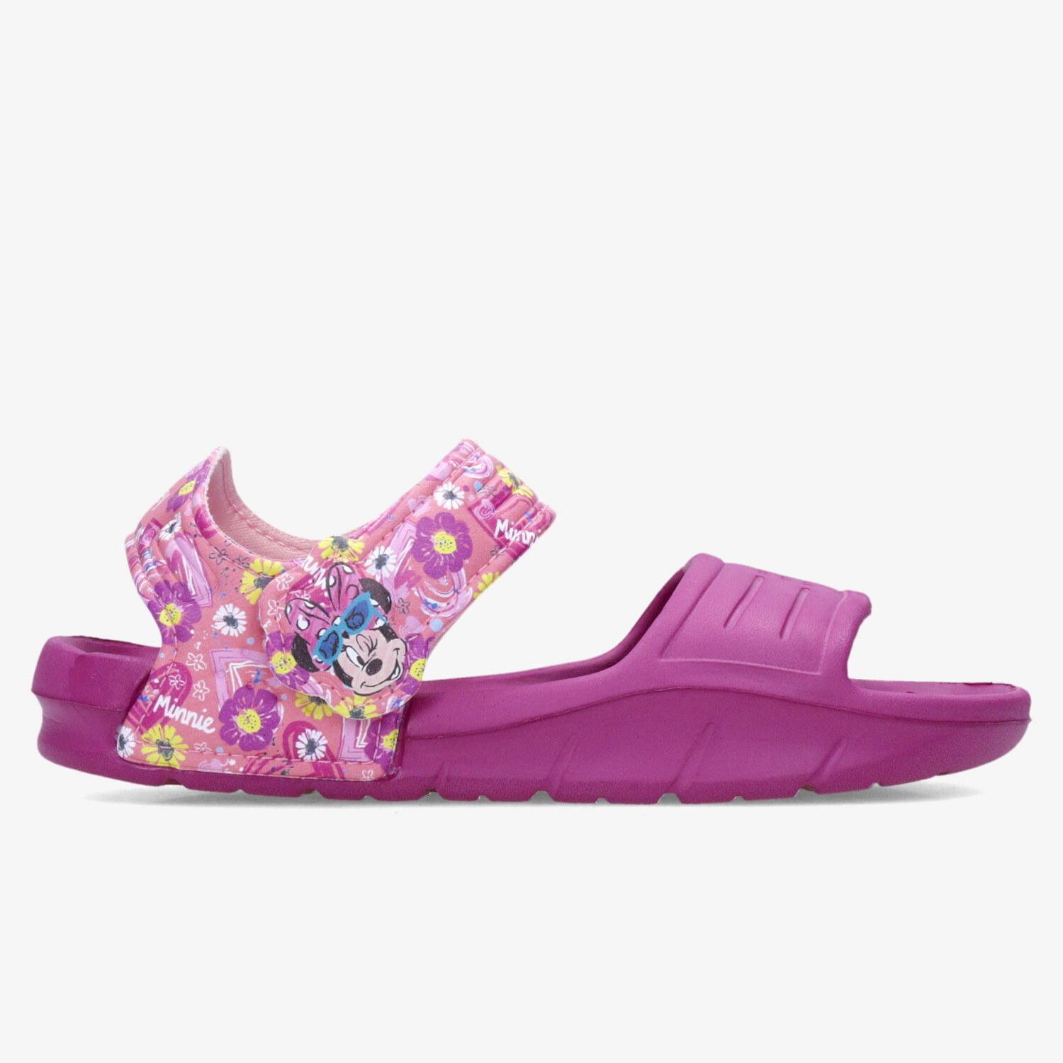 Chanclas Minnie - Morado - Chanclas Pala Niña talla 30
