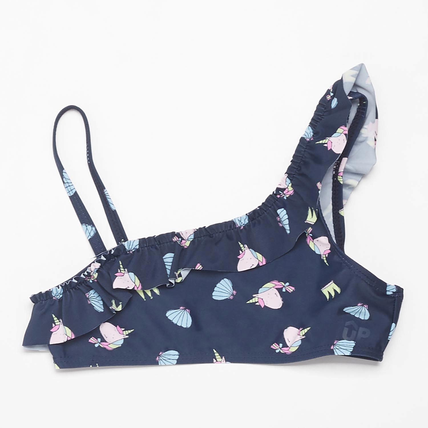 Top Bikini Up - Marino - Top Bikini Niña talla 2