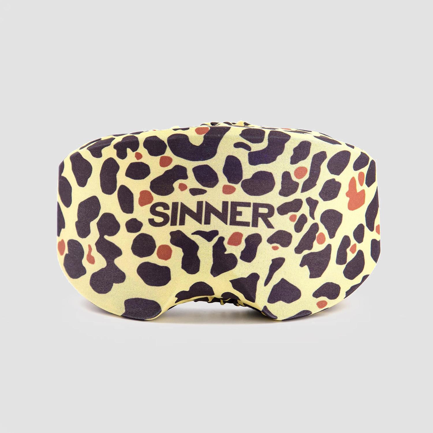 Sinner Double - Amarillo - Funda Gafas Esquí talla UNICA