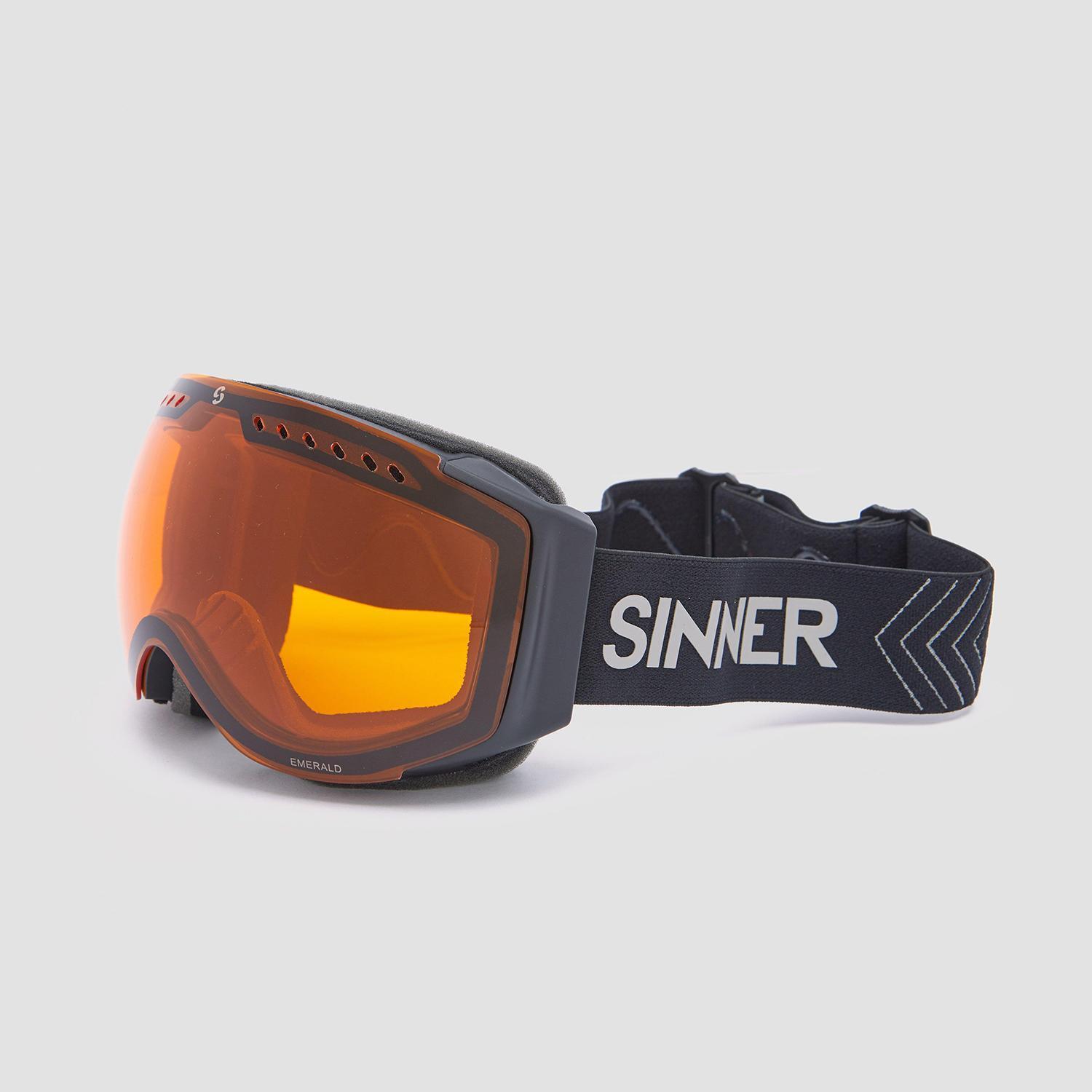 Sinner Emerald - Negro - Gafas Esquí talla T.U.