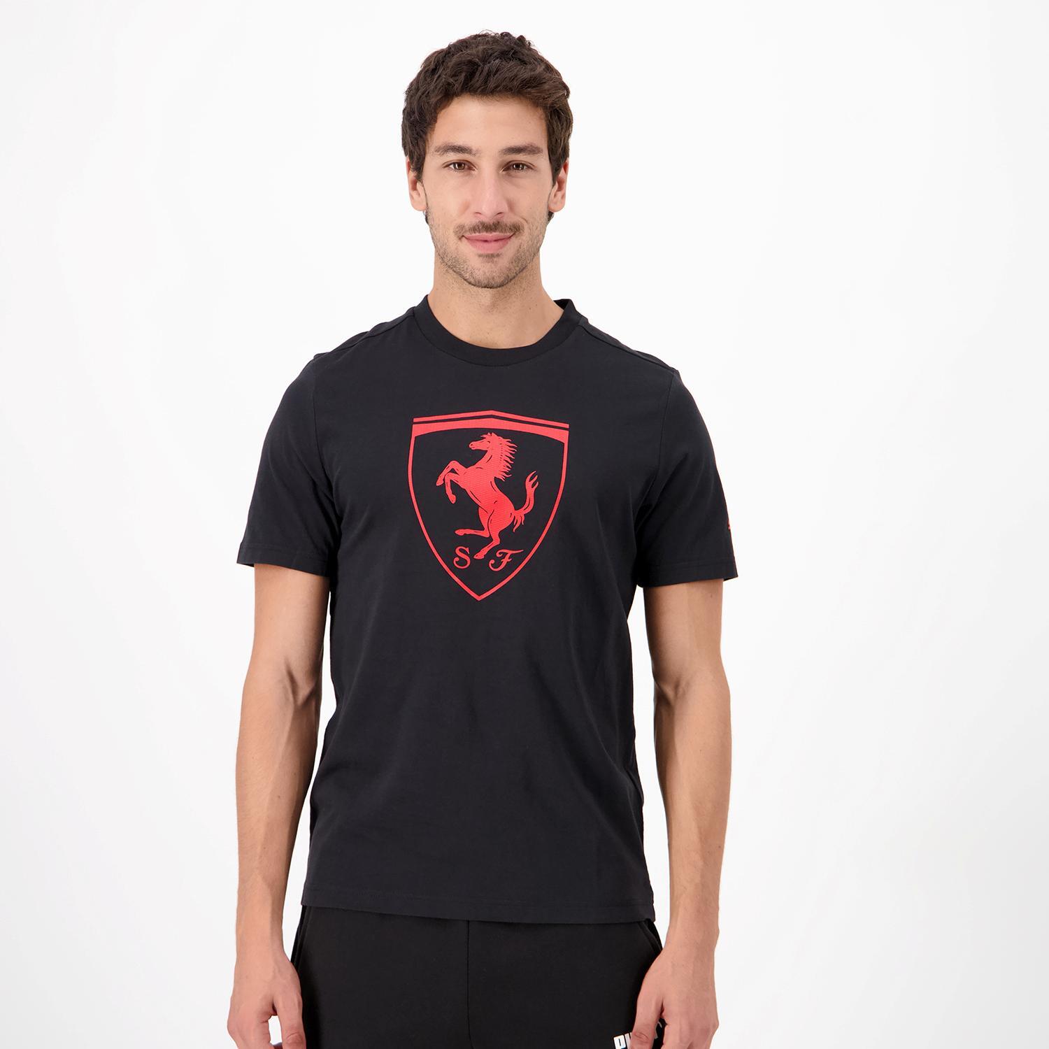 Puma Ferrari Zwart T-shirt Heren