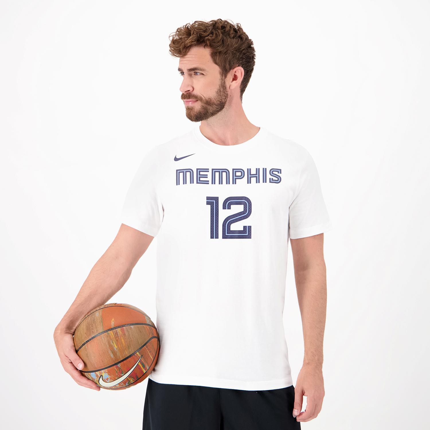 Nike NBA Memphis - Blanco - Camiseta Baloncesto Hombre talla XL