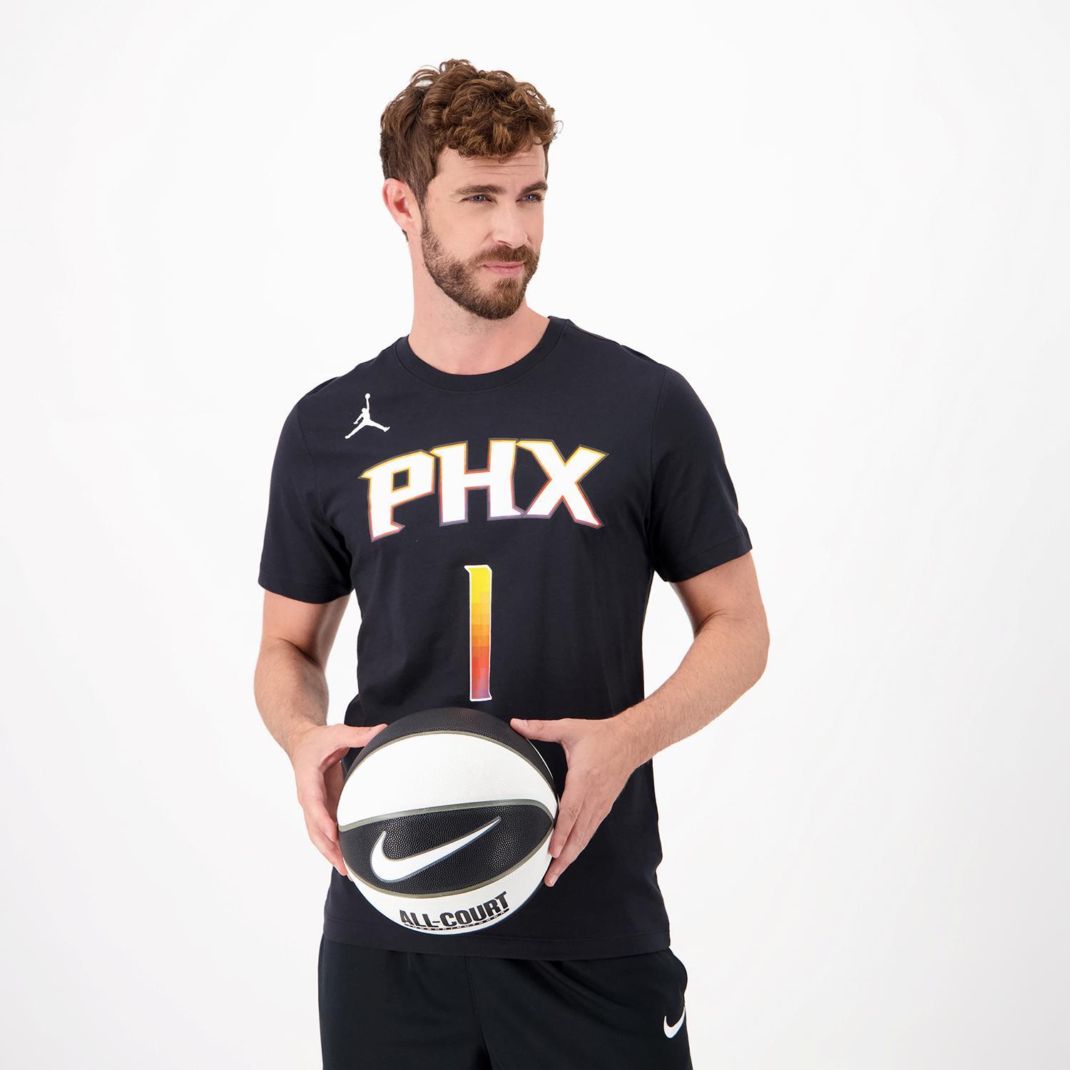 Nike Devin Booker Phoenix Suns - Preto - T-shirt Homem tamanho M