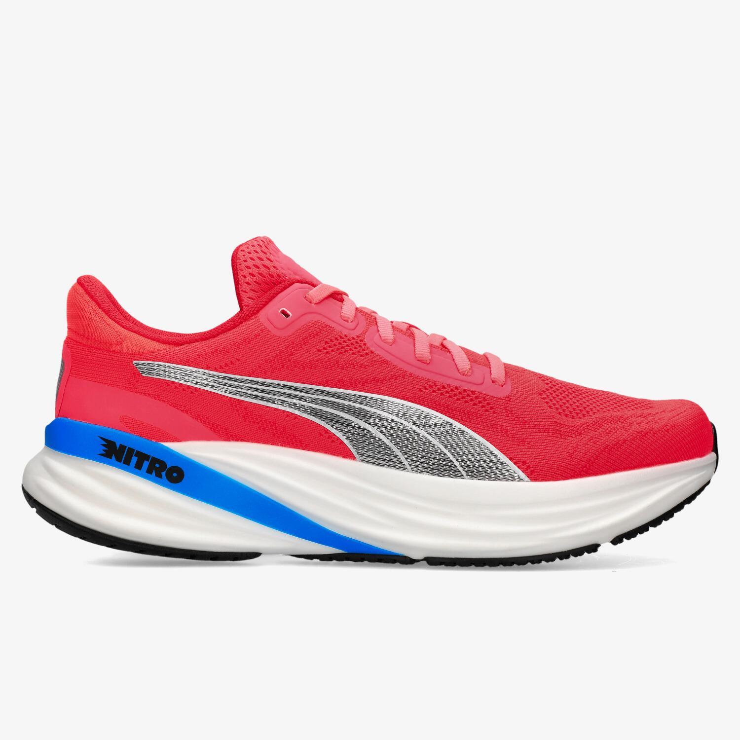 Puma Magnify Nitro 2 - Rojo - Zapatillas Running Hombre talla 41