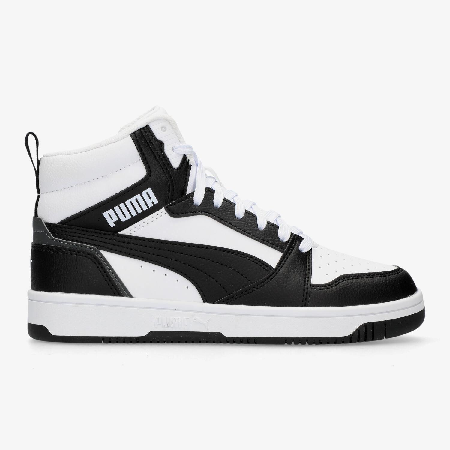 Puma Rebound V6 - Negro - Botas Niño talla 37
