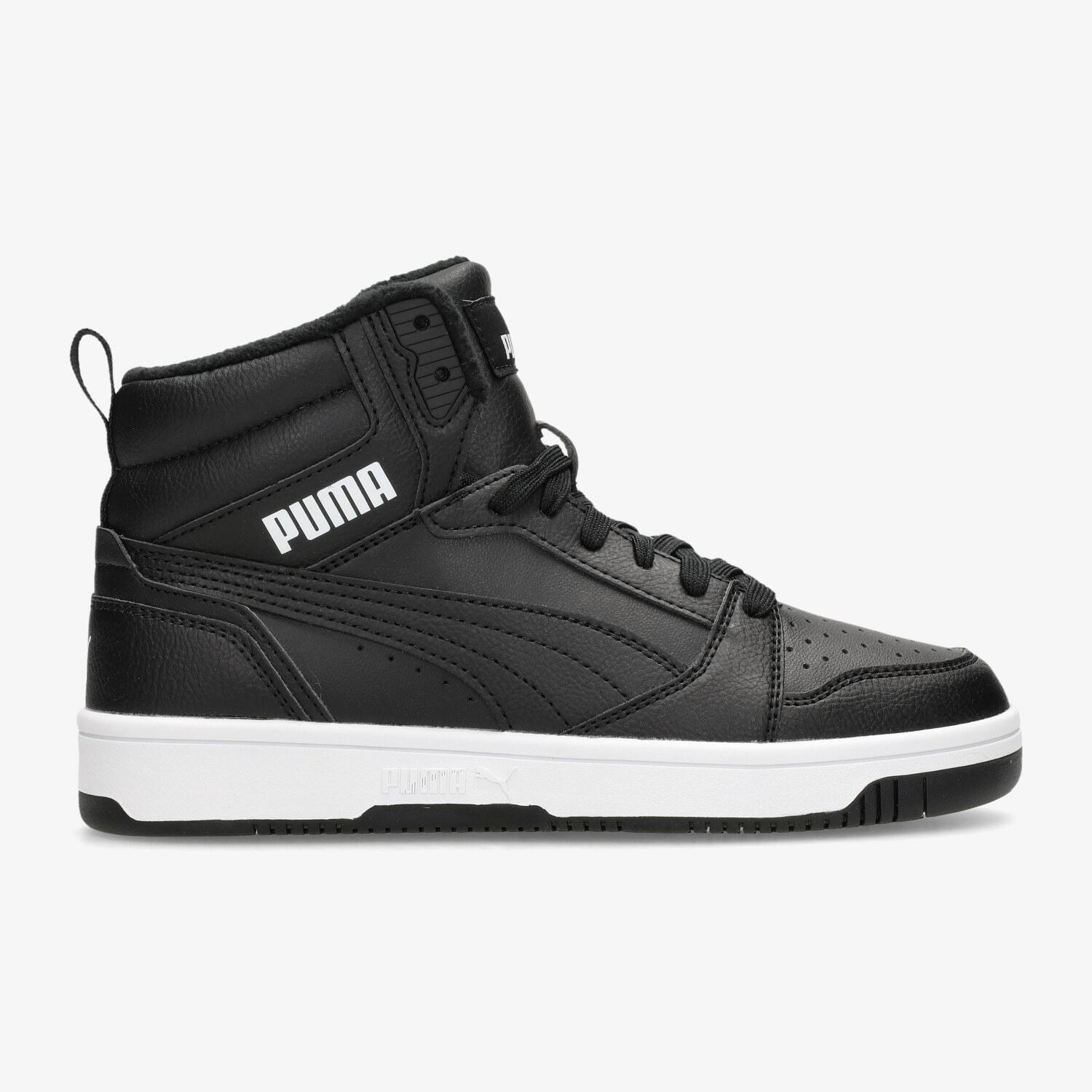 Puma Rebound - Negro - Botas Niño talla 36