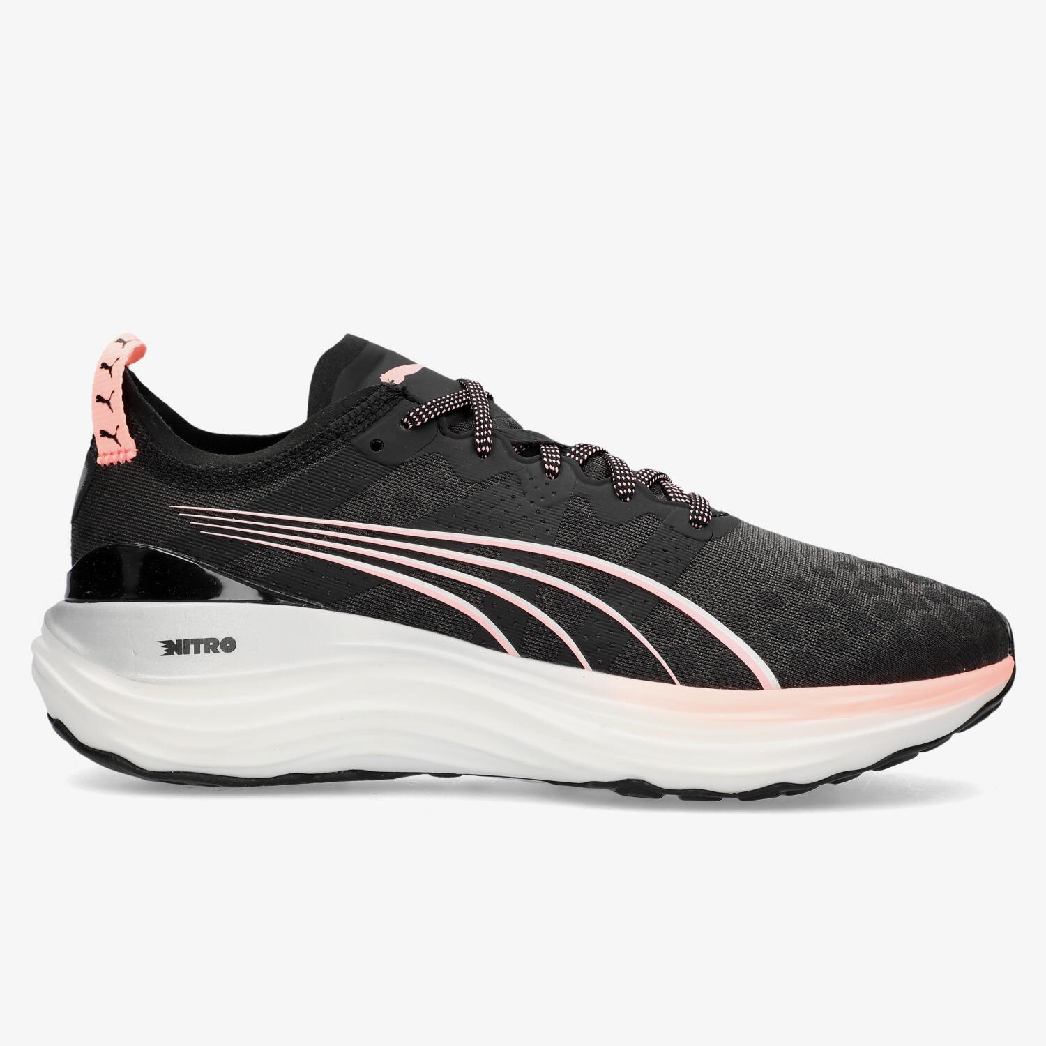 Puma Forever Nitro - Negro - Zapatillas Running Mujer talla 40