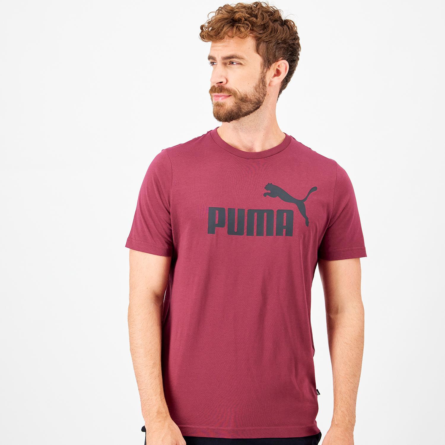 Puma Big Bordeaux T-shirt Heren