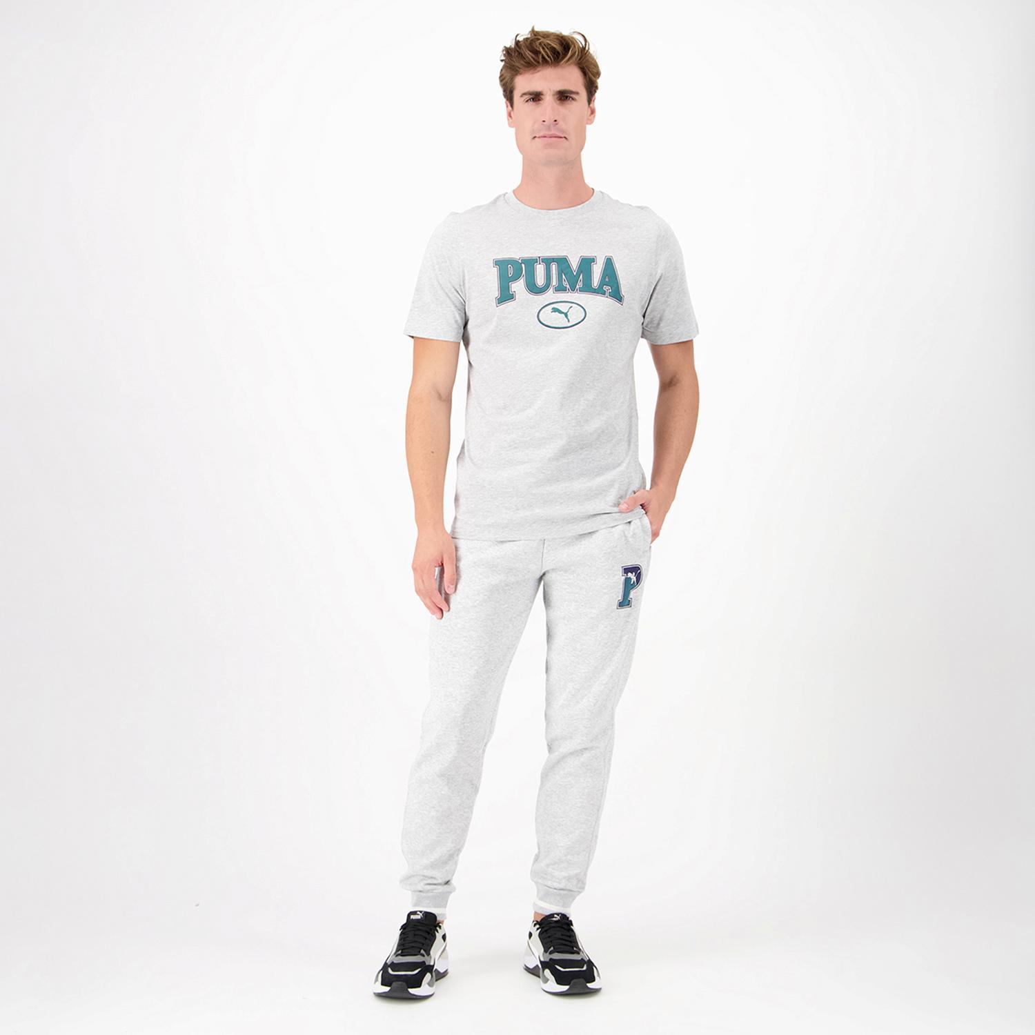 Puma Squad Grijs T-shirt Heren