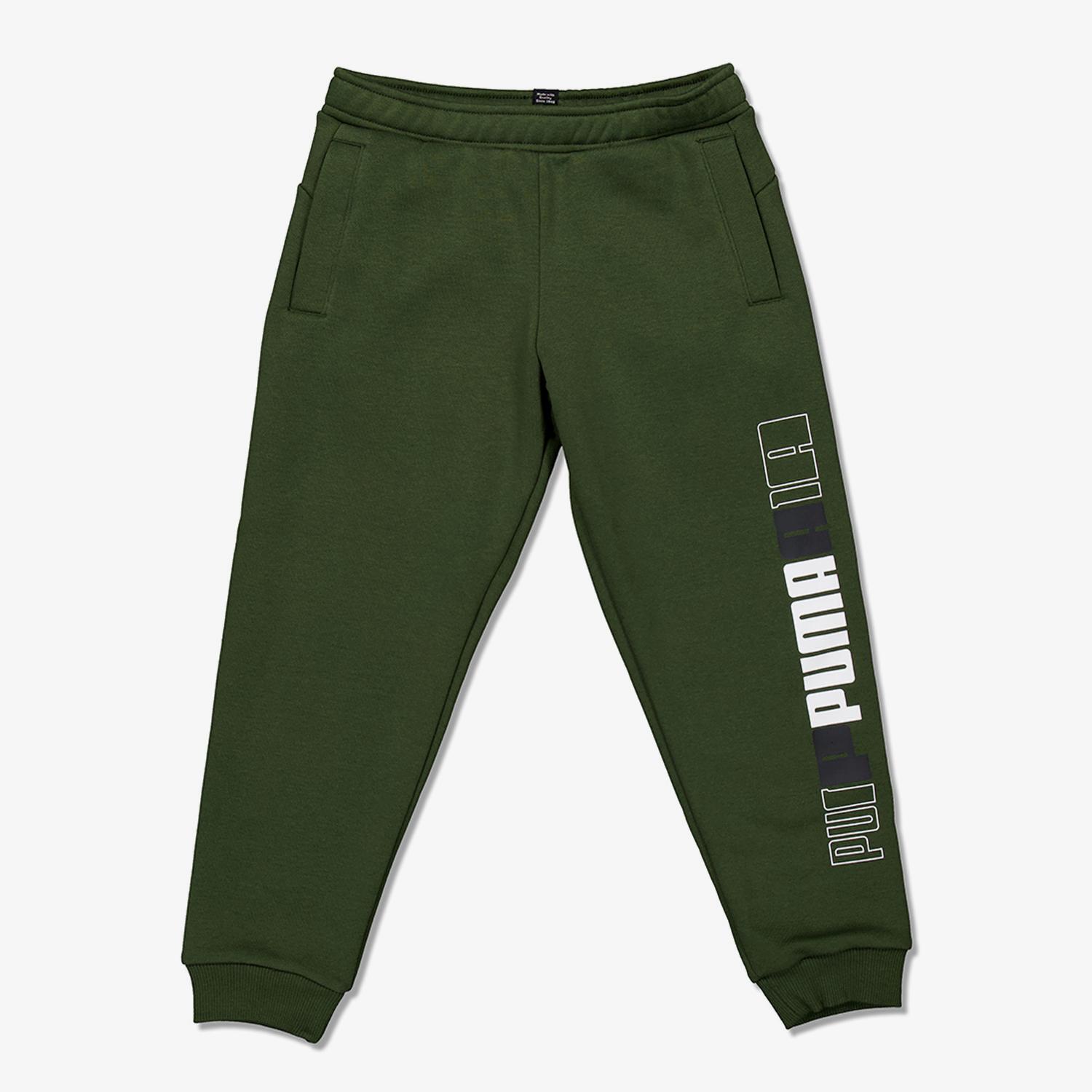 Pantalón Puma - Kaki - Pantalón Niño talla 6