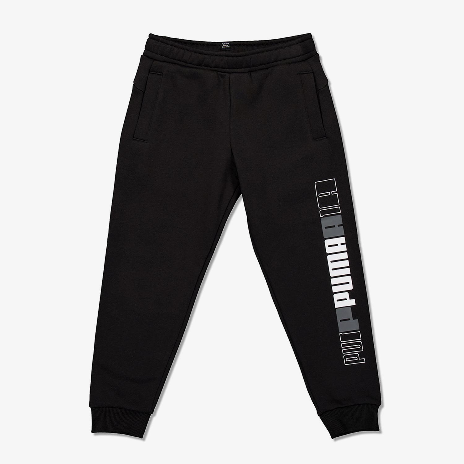 Puma Zwart Broek Jongens