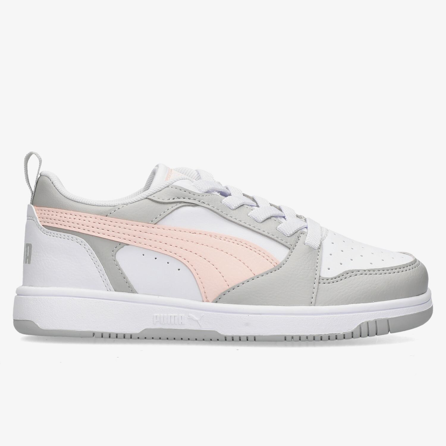 Puma Rebound V6 - Blanco - Zapatillas Niña talla 34