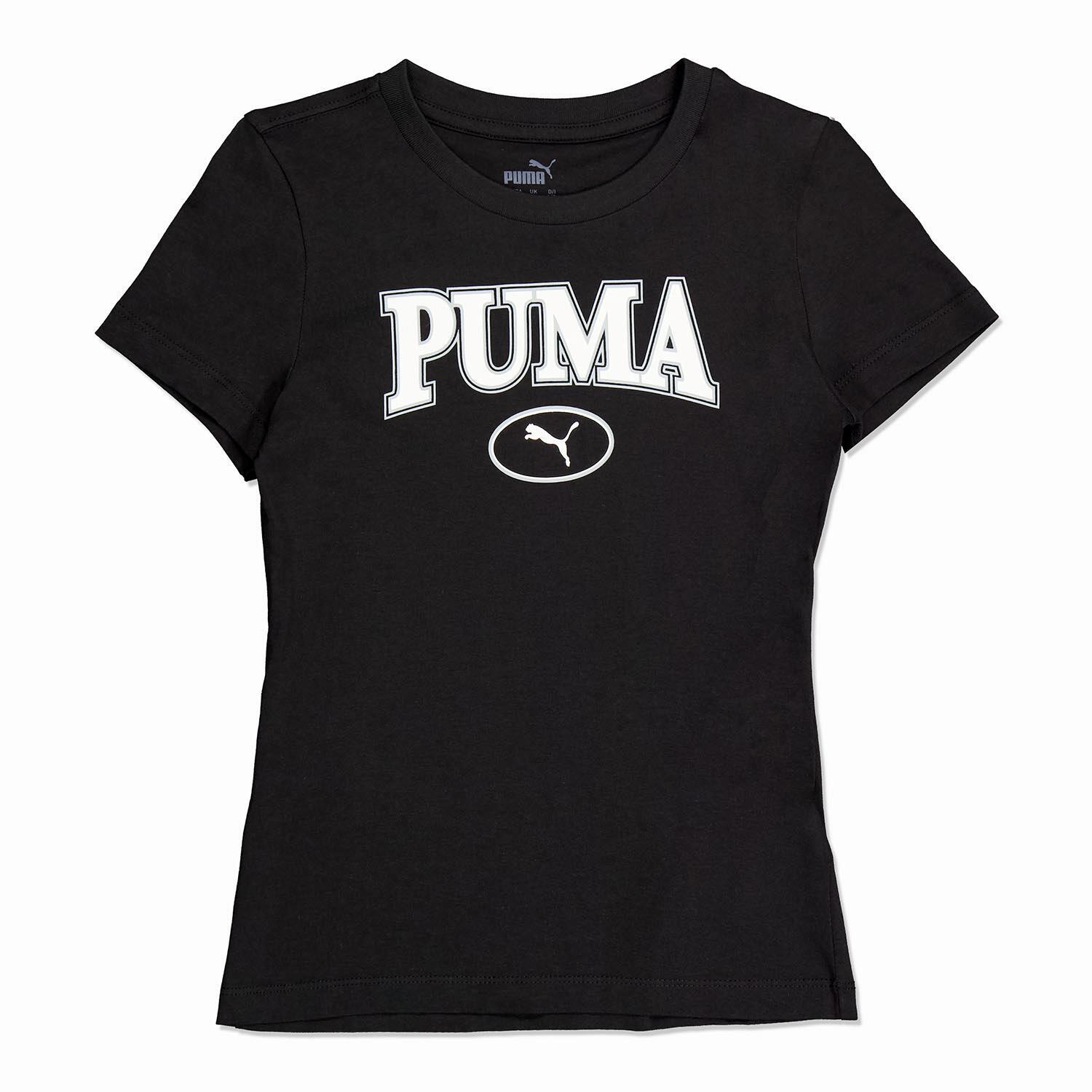 Puma T-shirt Zwart T-shirt Meisjes