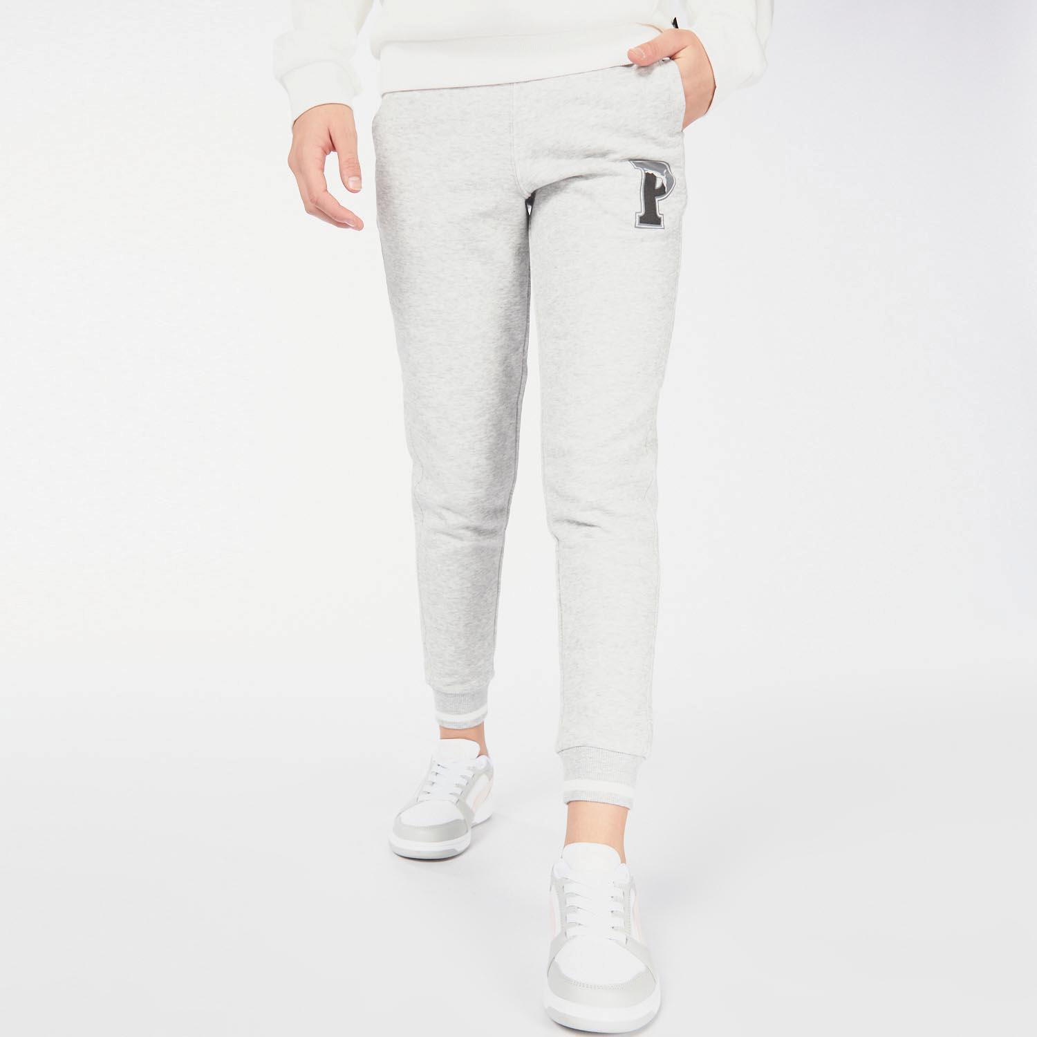 Pantalón Puma - Gris - Pantalón Niña talla 16