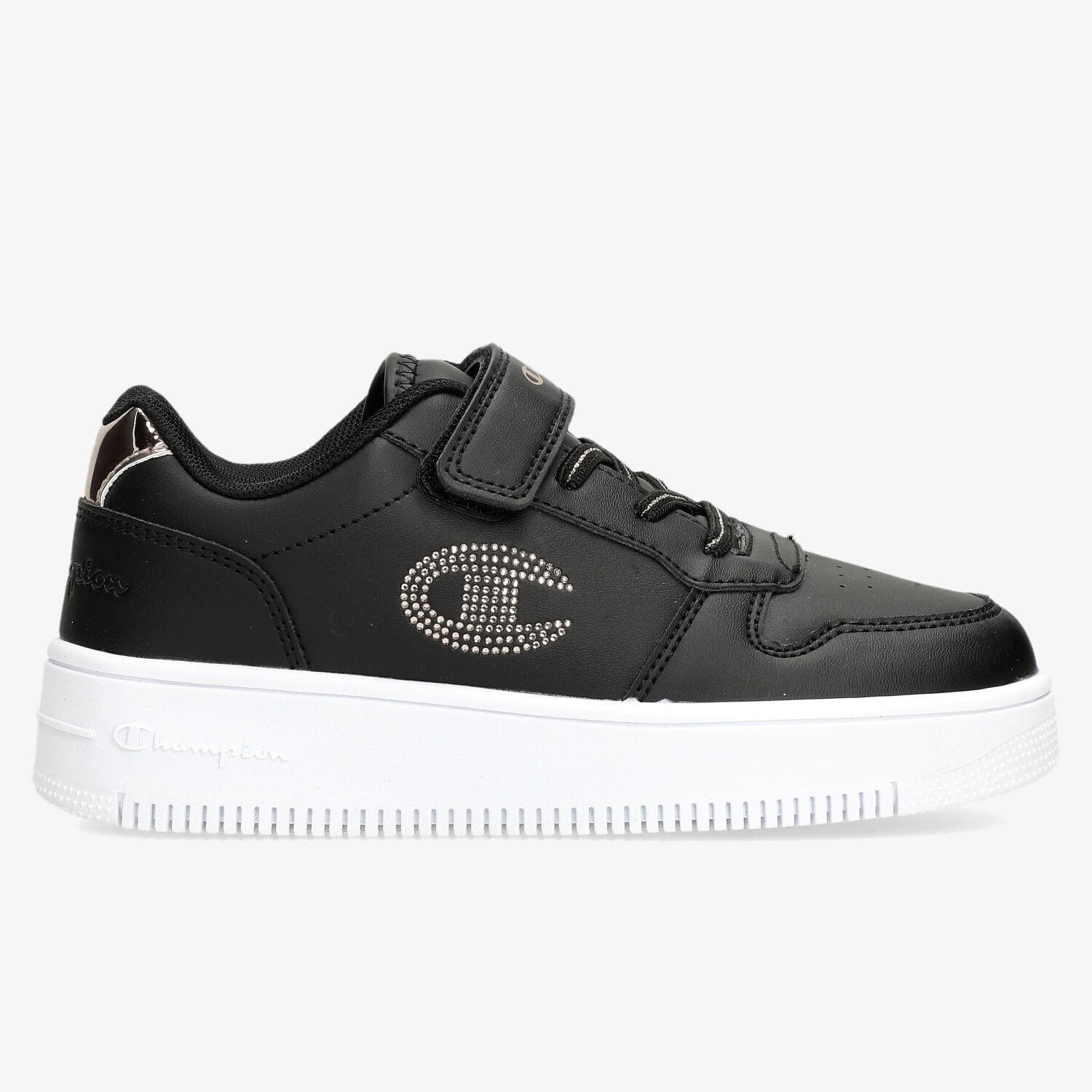 Champion Rebound - Preto - Sapatilhas Velcro Menina tamanho 32
