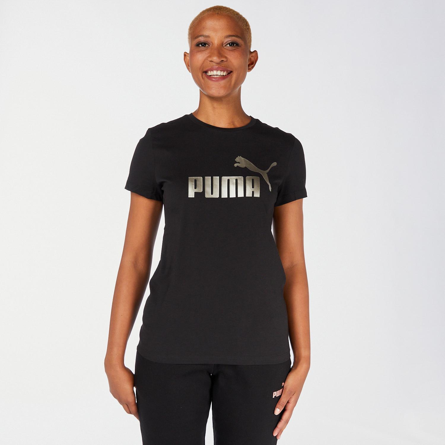 Puma Foil Zwart T-shirt Heren