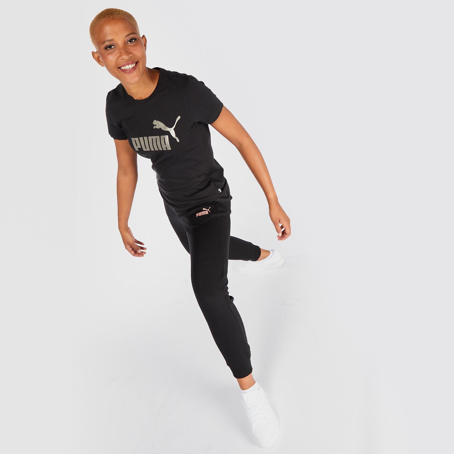 Puma Foil Zwart T-shirt Heren