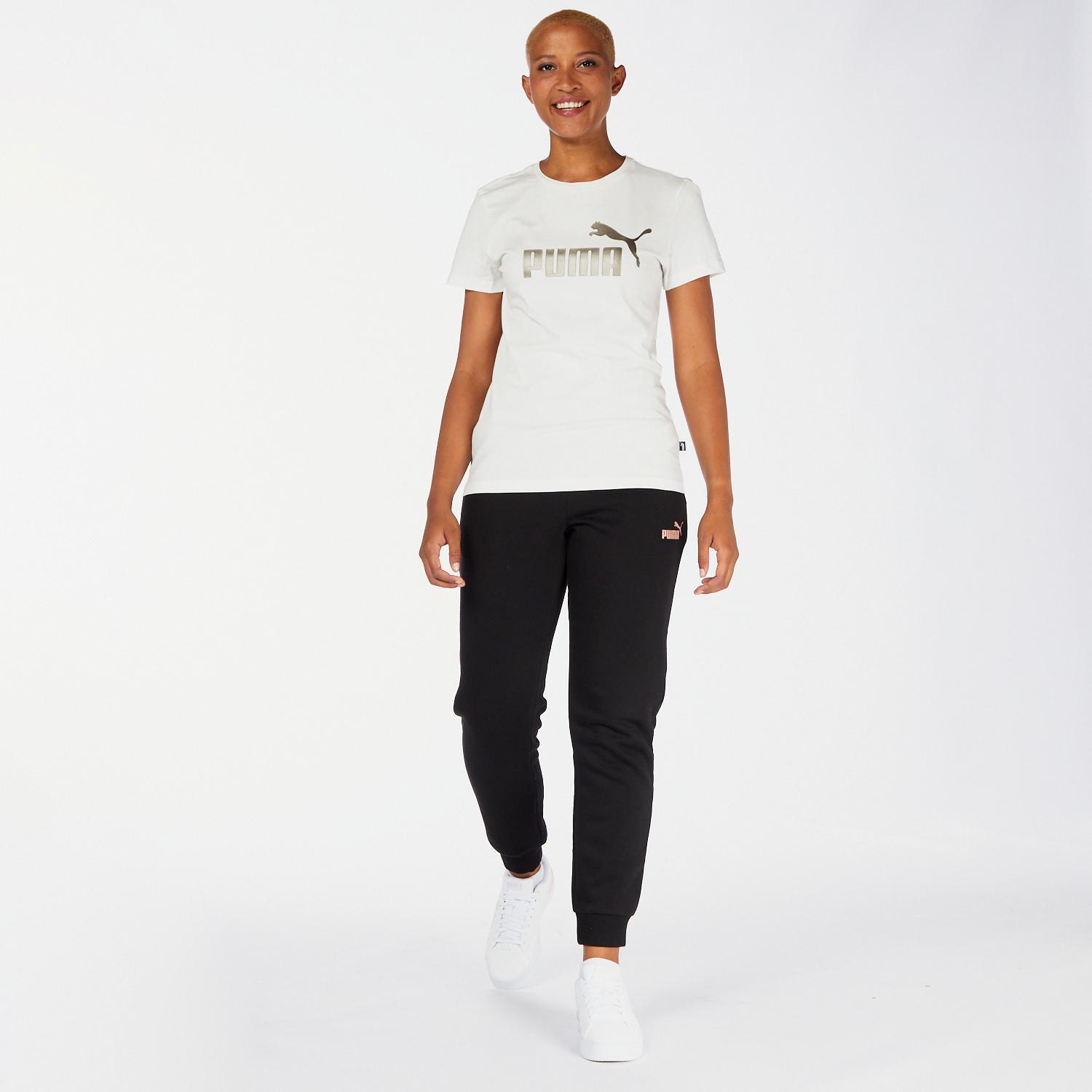 Puma Foil Wit T-shirt Heren