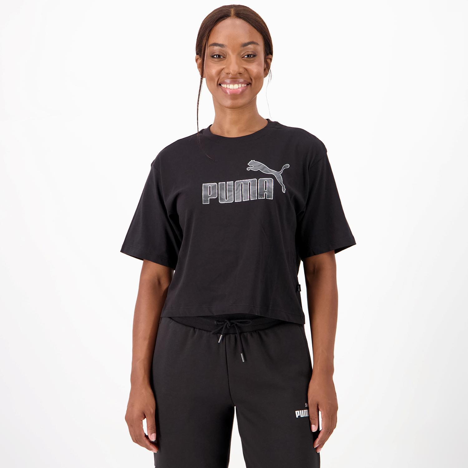 Puma Marblized Zwart T-shirt Heren