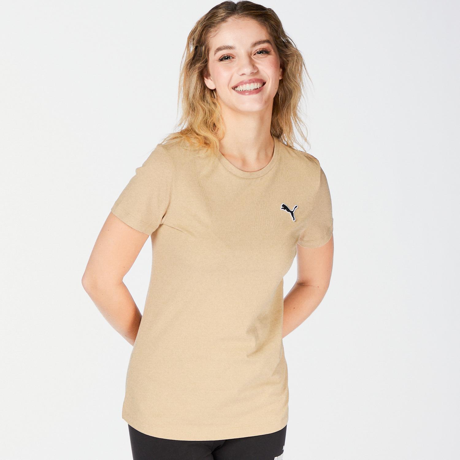 Puma Better Essentials Beige T-shirt Dames
