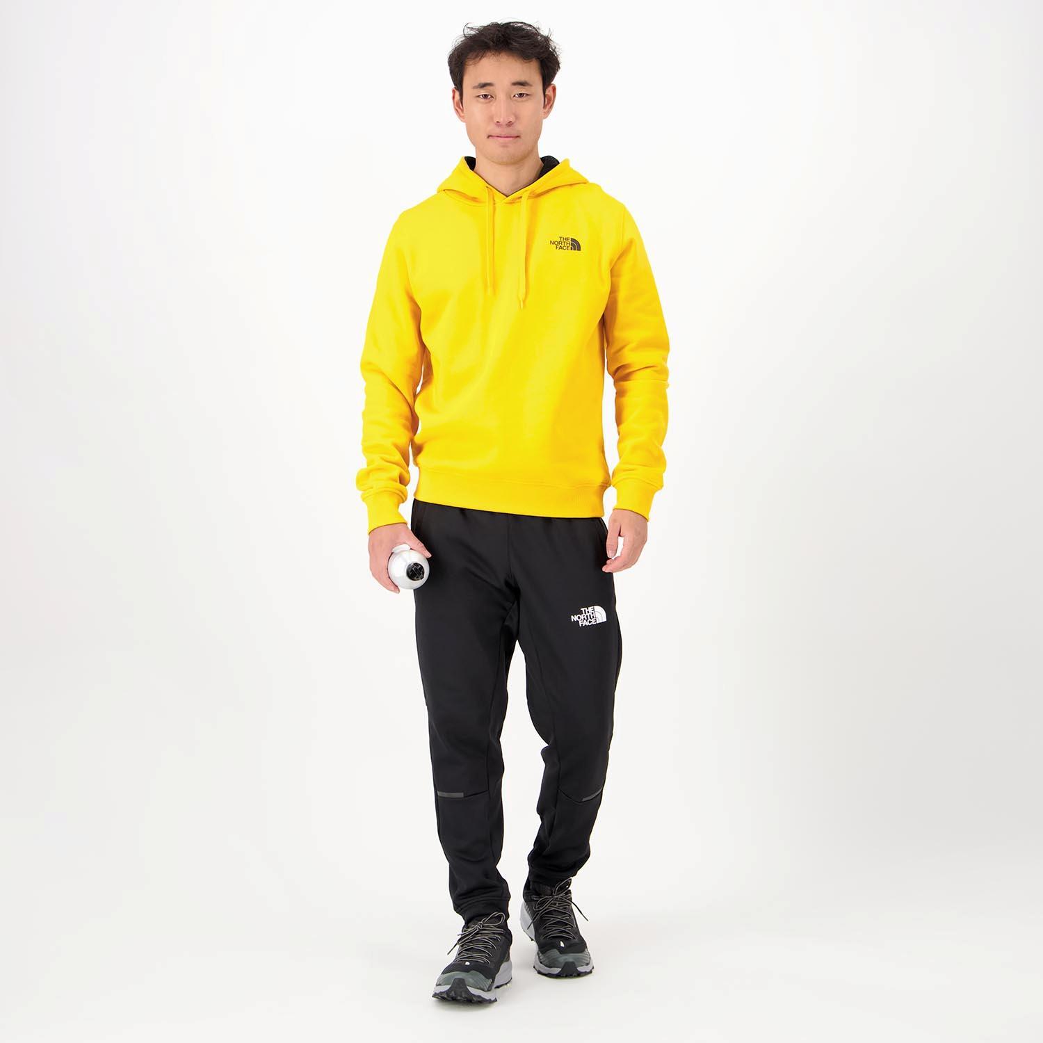 North Face The Drew Peak Pull Over Geel Trui Heren