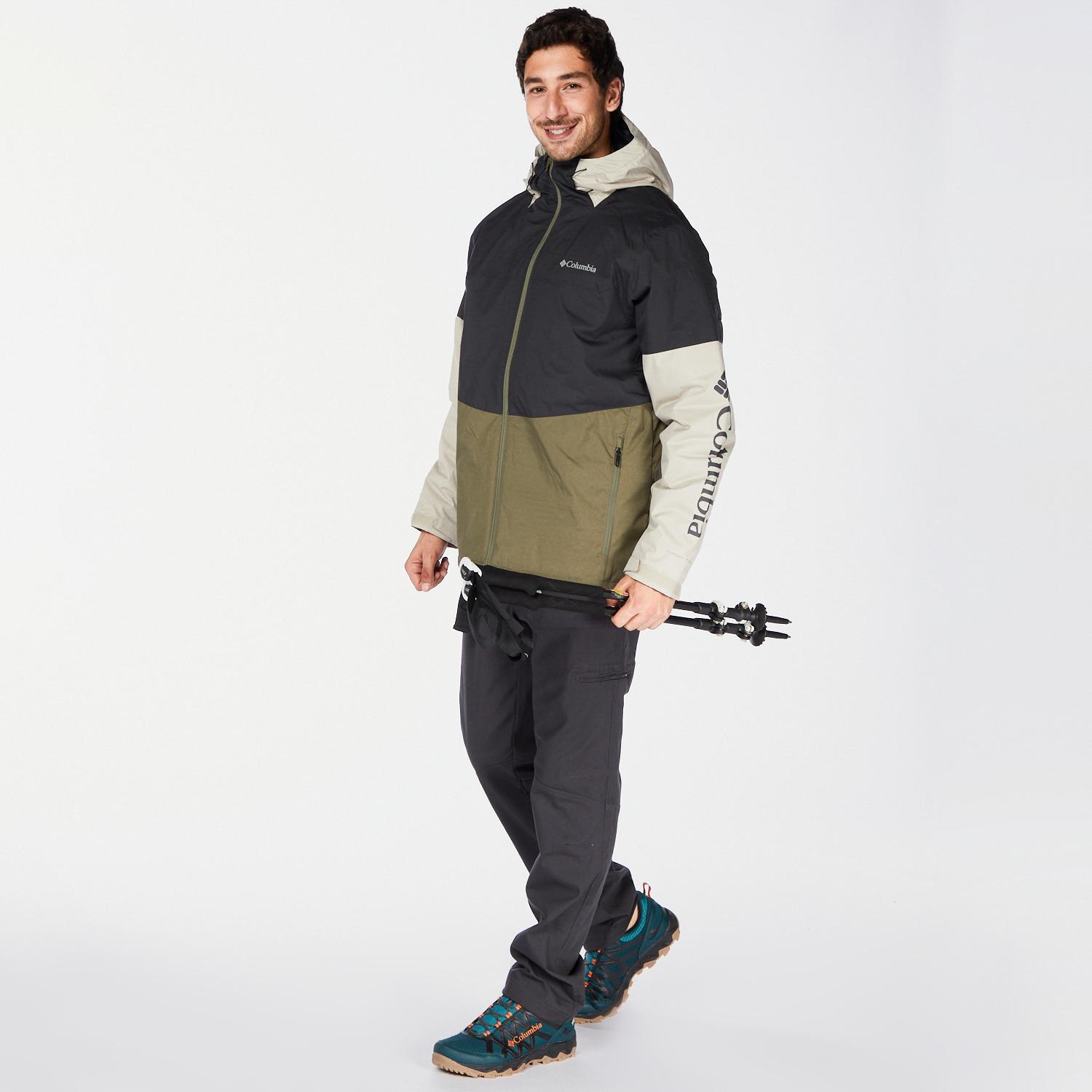 Columbia Point Grijs Anorak Jas Heren