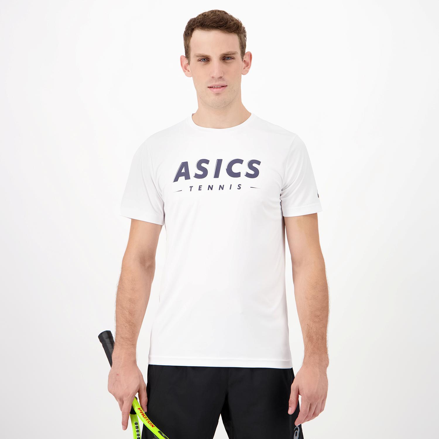 ASICS Court Wit Tennisshirt Heren